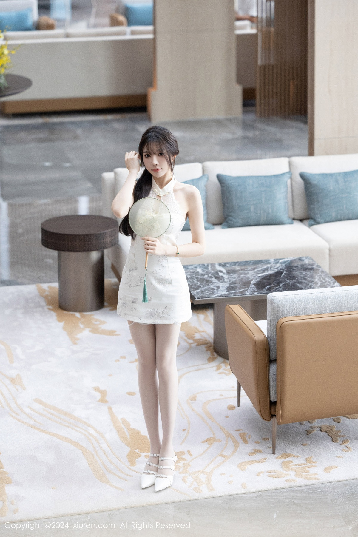 [秀人网] 2024.09.02 No.9101 徐莉芝Booty 美腿丝袜  第7张