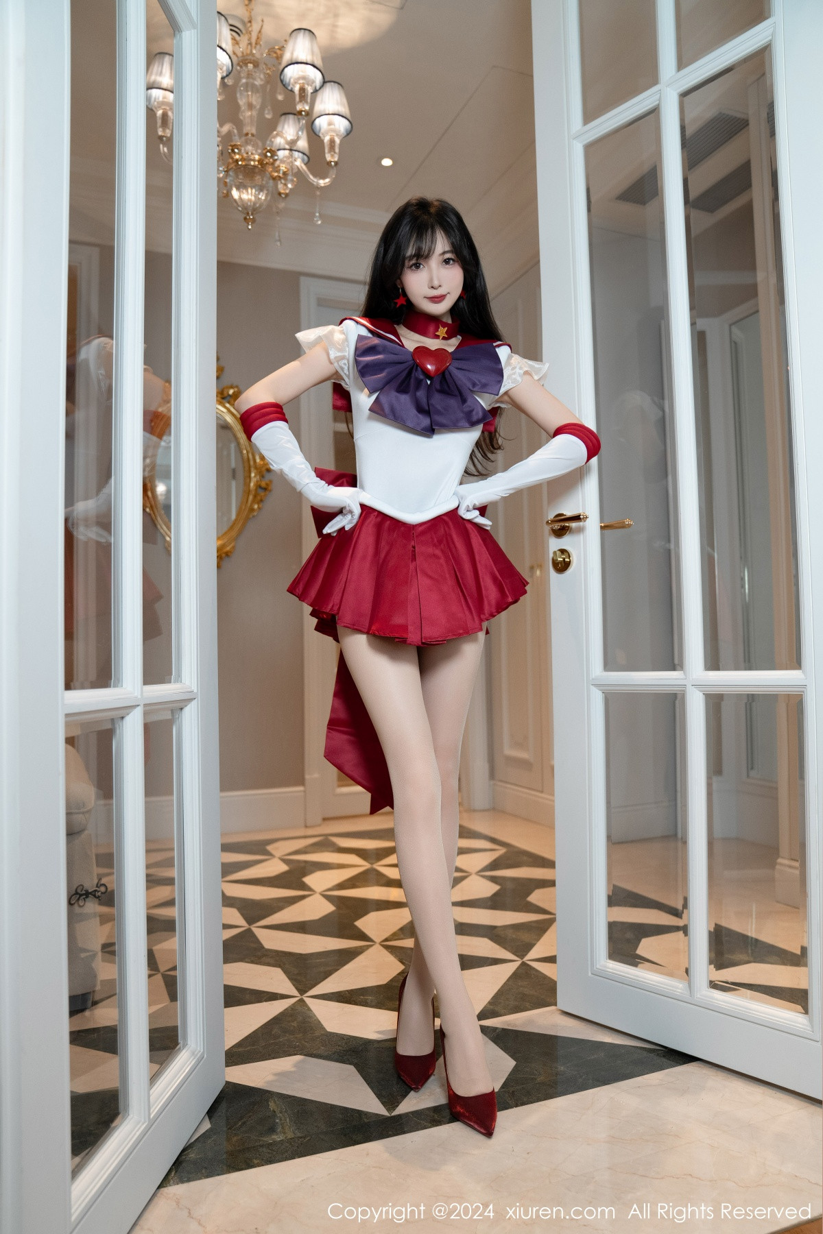 [秀人网] 2024.07.03 No.8800 林星阑 短裙美腿  第10张