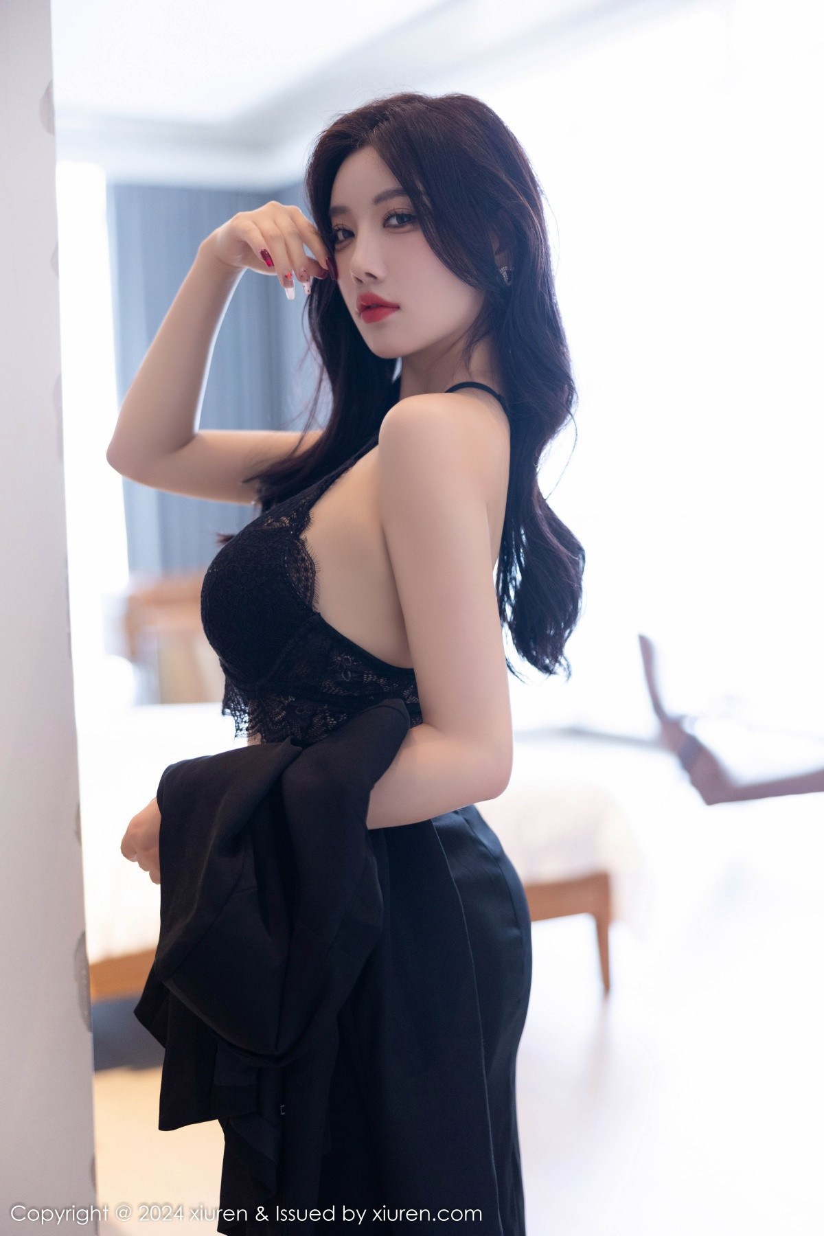 [秀人网] 2024.09.20 No.9190 杨晨晨Yome 黑丝美腿  第21张