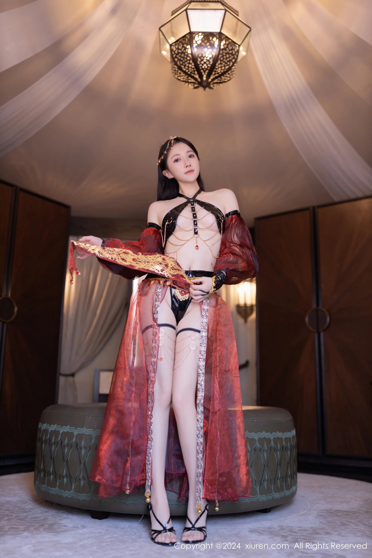 [秀人网] 2024.06.28 No.8778 鱼子酱Fish 舞娘装扮  第13张