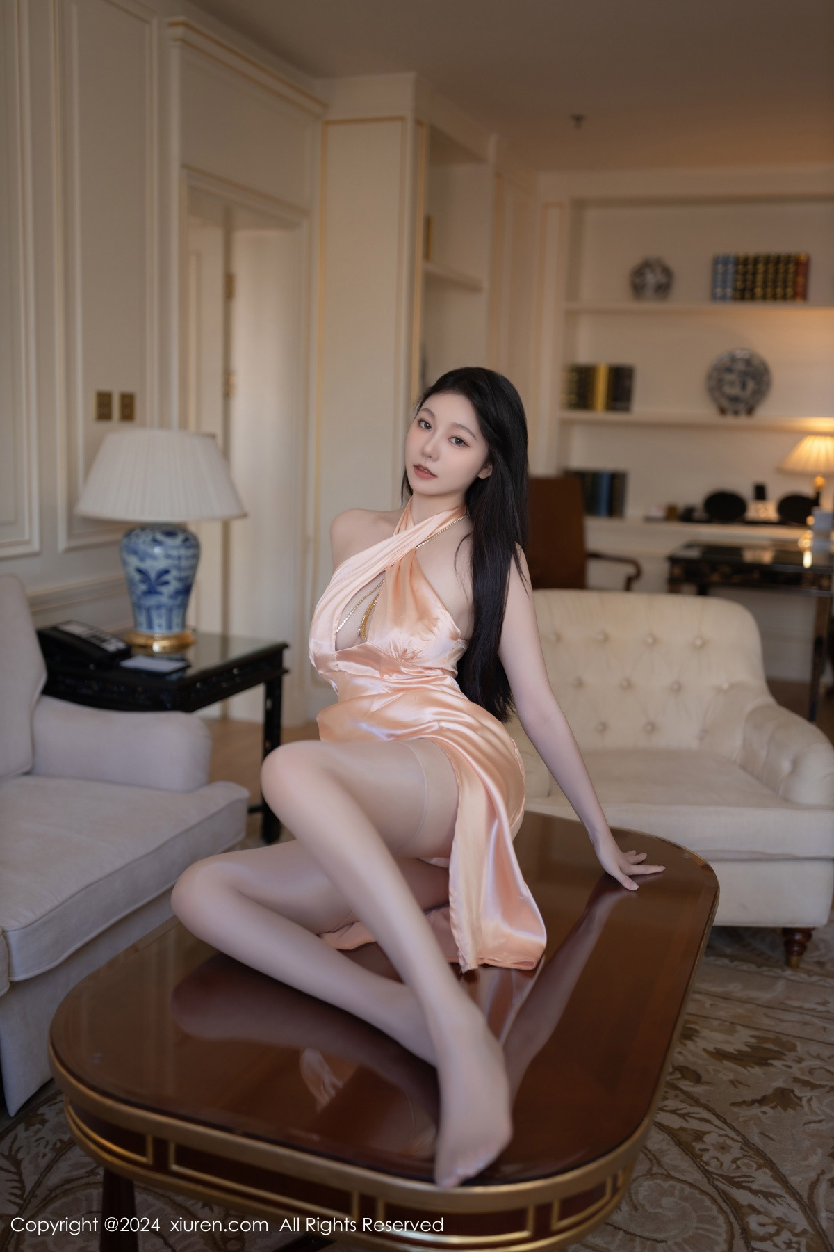 [秀人网] 2024.09.27 No.9223 安然anran 丝袜美腿  第5张