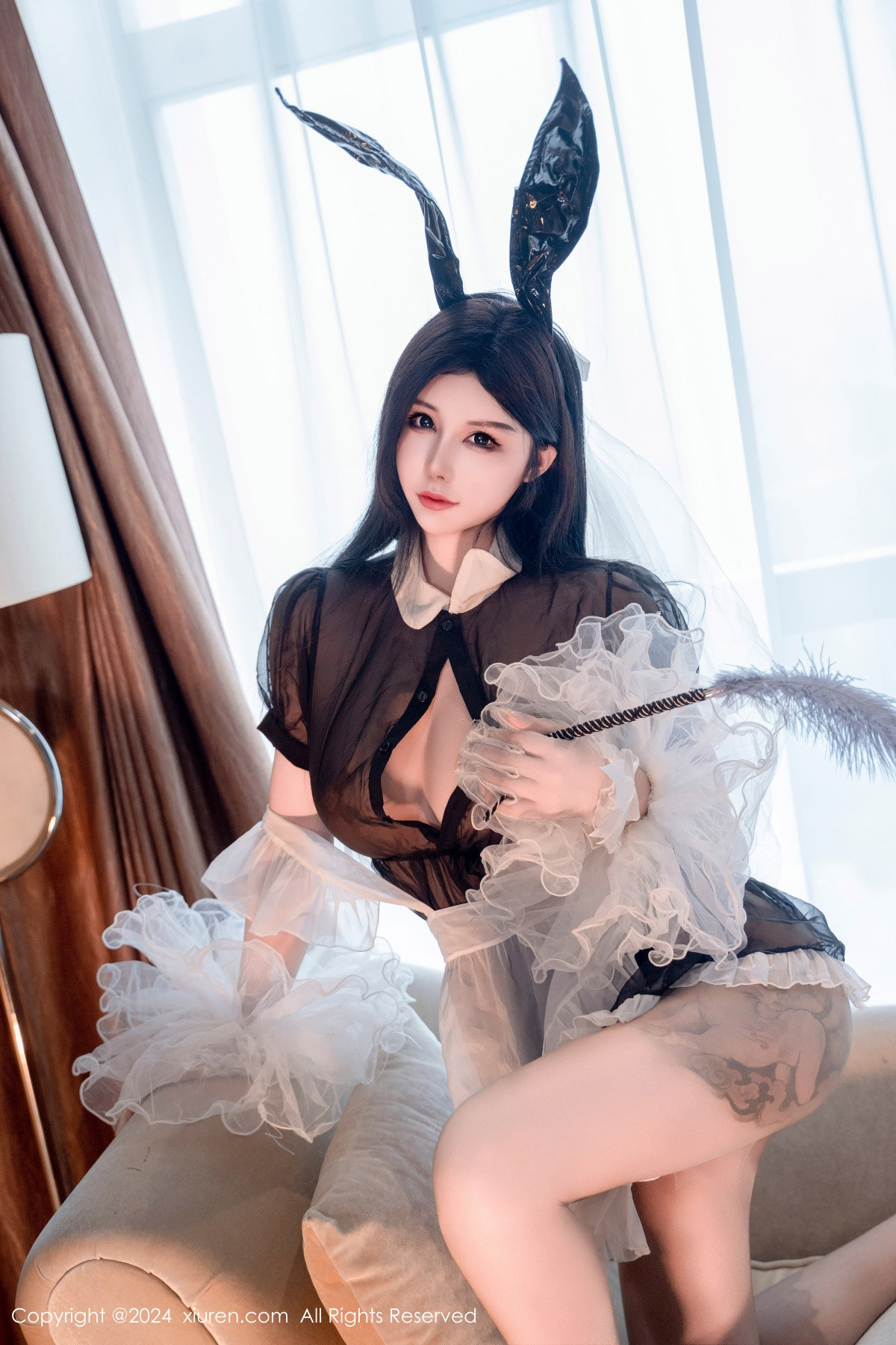 [秀人网] 2024.08.14 No.9010 陈芊儿 丝袜美臀  第77张