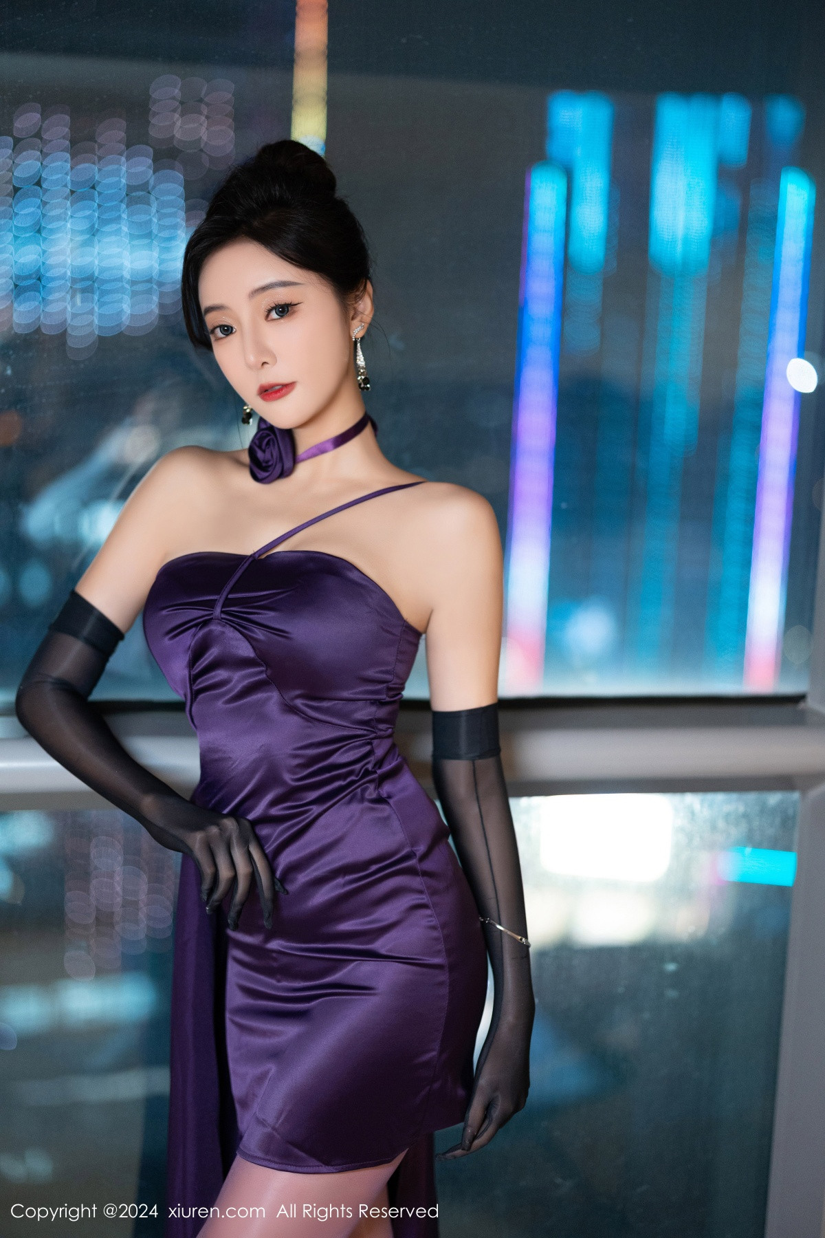 [秀人网] 2024.06.13 No.8698 王馨瑶yanni 丝袜美腿  第8张