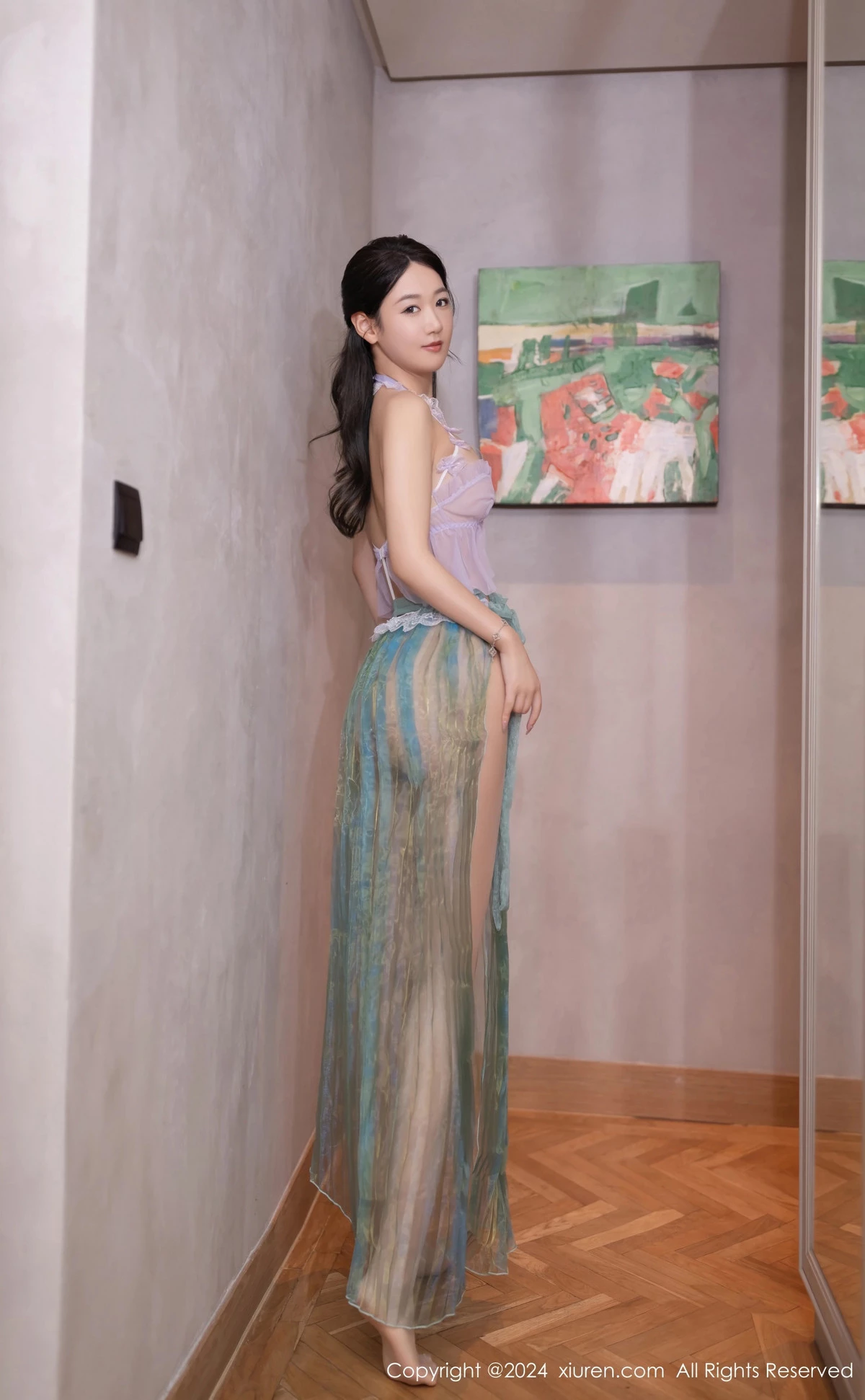 [秀人网] 2024.06.03 No.8644 唐安琪 丝袜美腿  第4张