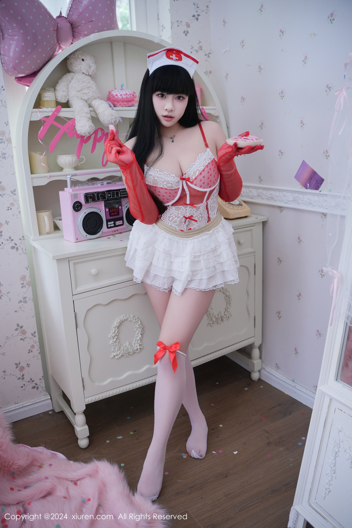 [秀人网] 2024.09.19 No.9177 mini米妮 丝袜美臀  第57张