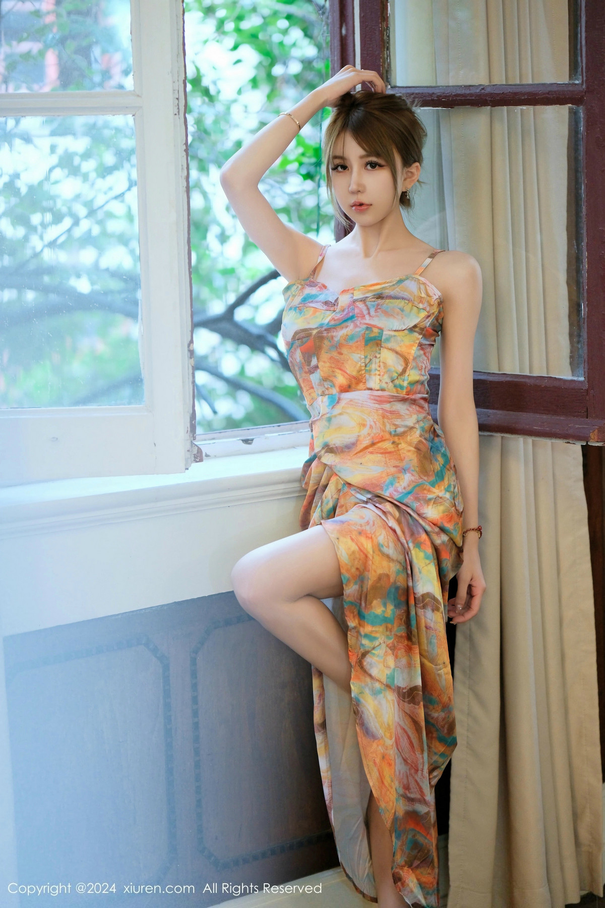 [秀人网] 2024.11.19 No.9465 Zoe柚柚 丝袜美腿  第22张