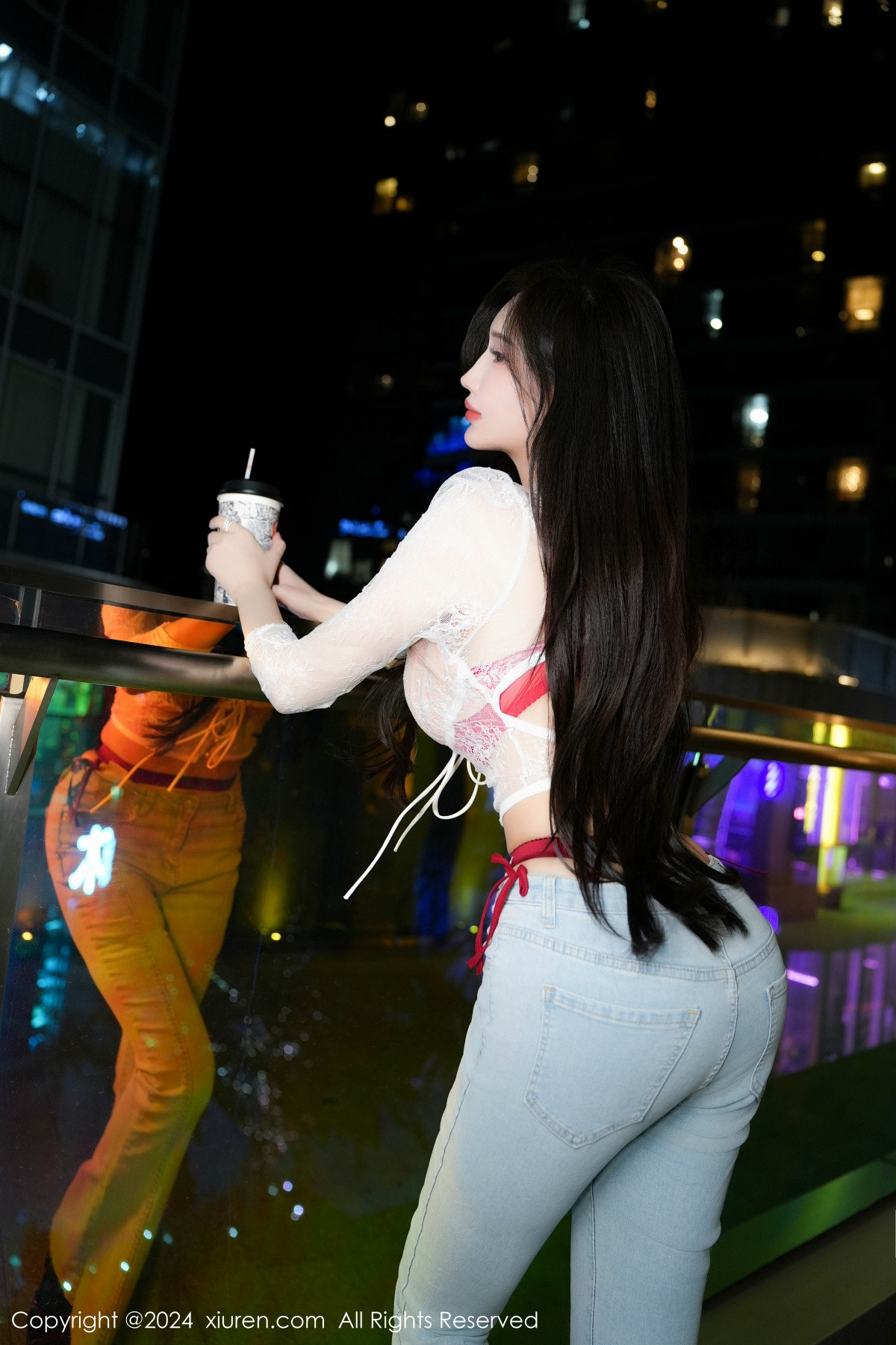 [秀人网] 2024.07.12 No.8846 Carol周妍希X 牛仔裤美腿  第13张
