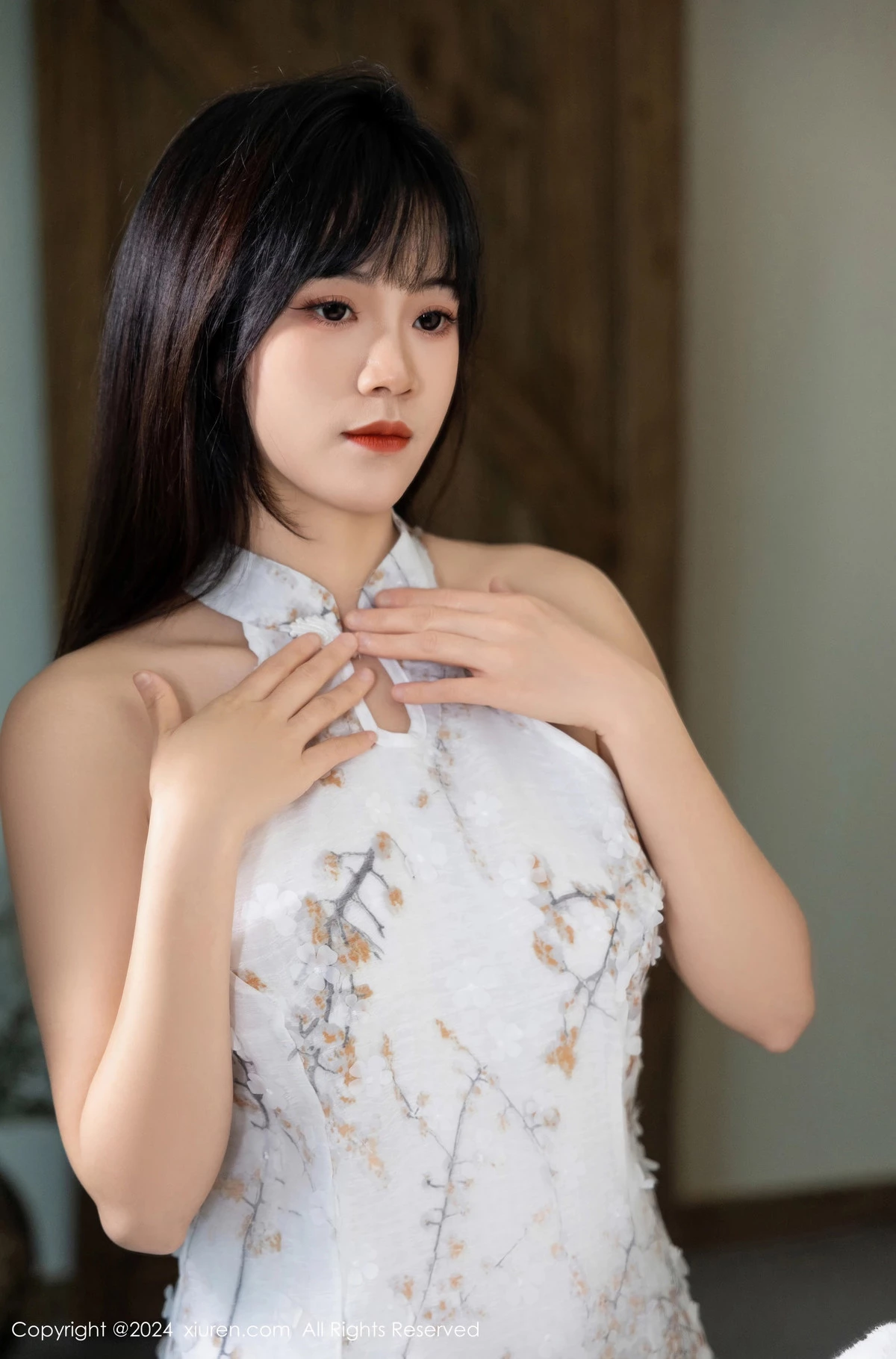 [秀人网] 2024.04.23 No.8434 唐安诺 性感美腿  第45张