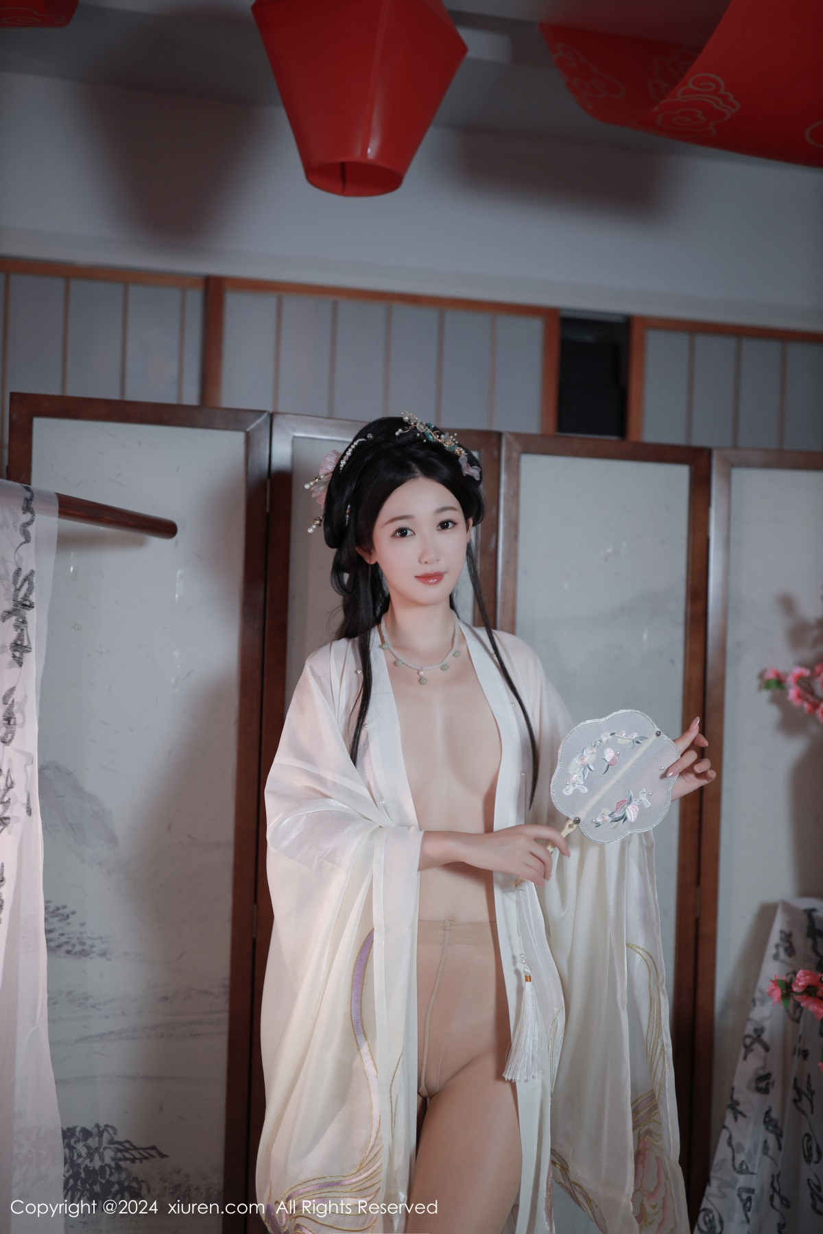[秀人网] 2024.07.22 No.8898 唐安琪 丝袜美腿  第50张