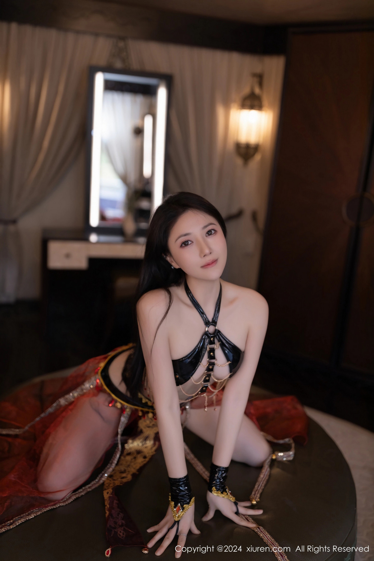 [秀人网] 2024.06.28 No.8778 鱼子酱Fish 舞娘装扮  第57张