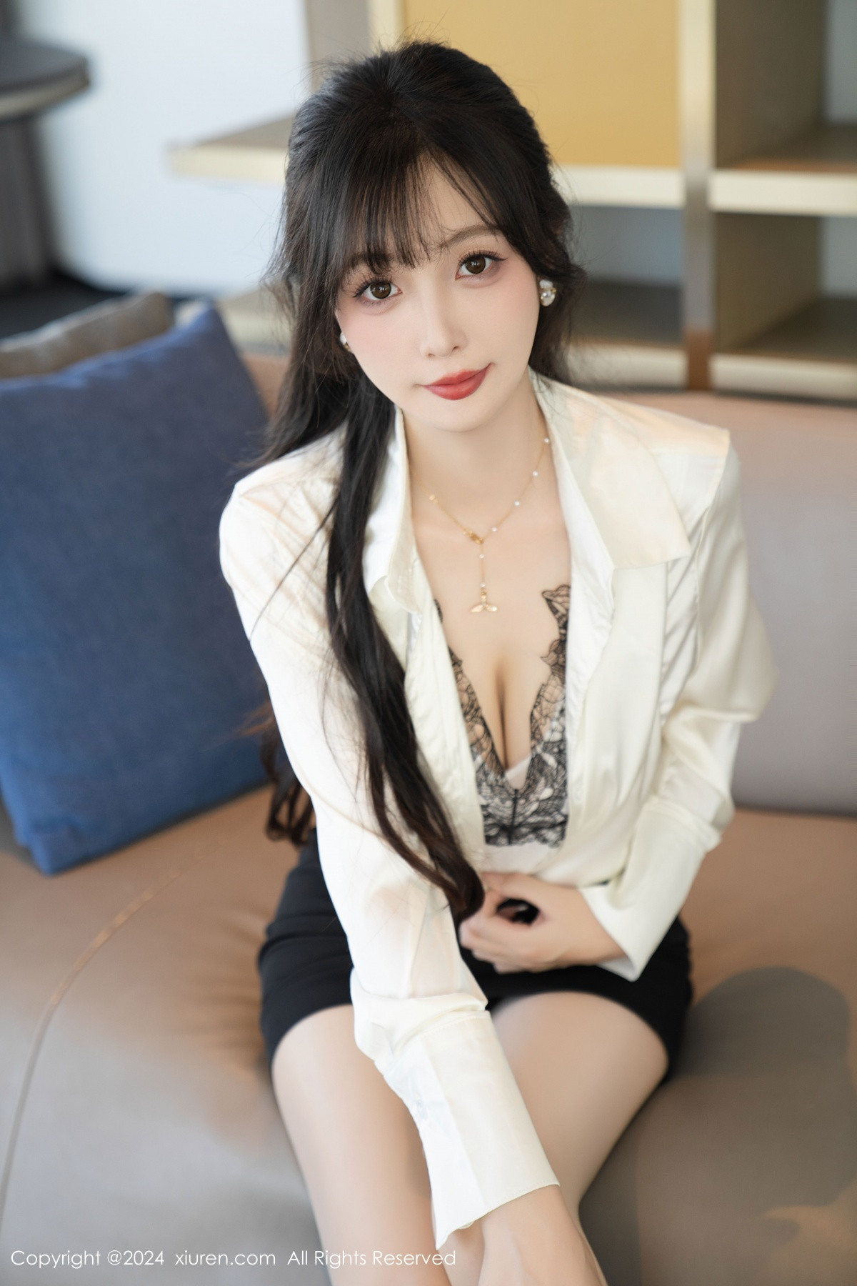 [秀人网] 2024.09.30 No.9237 林星阑 黑丝美腿  第55张