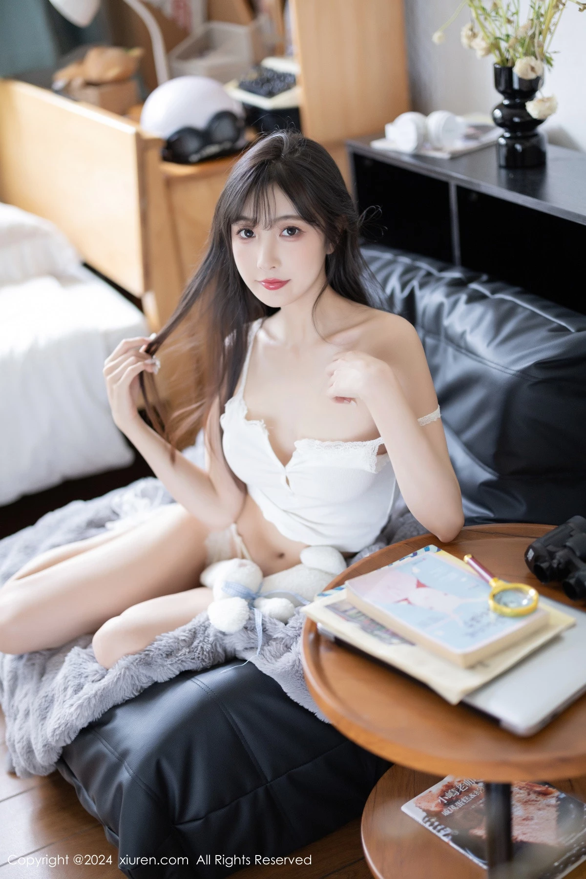 [秀人网] 2024.03.28 No.8307 林星阑 美腿丝袜  第59张
