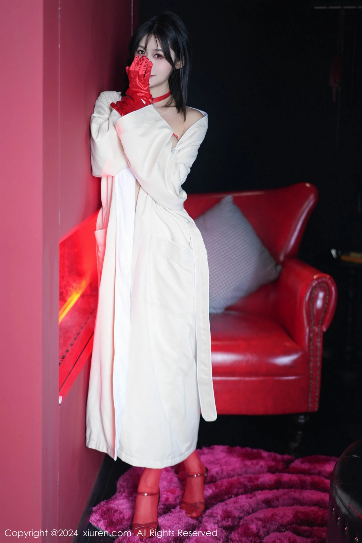 [秀人网] 2024.05.17 No.8555 laura阿姣 清纯美腿  第6张