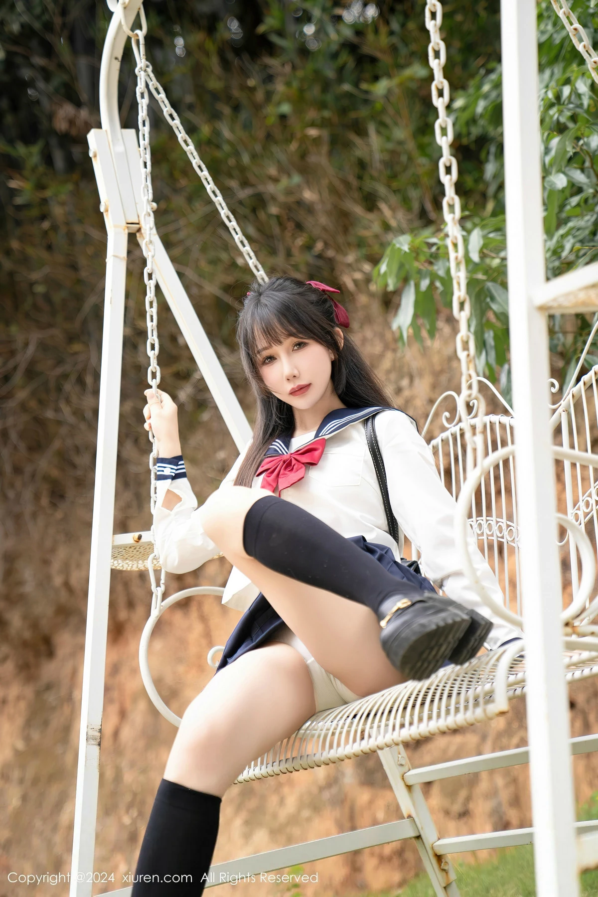 [秀人网] 2024.04.10 No.8365 波巧酱 性感美腿  第28张