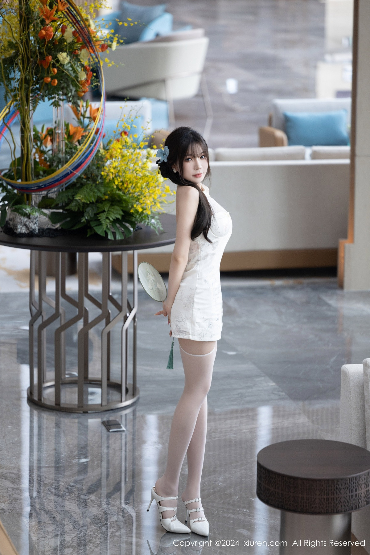 [秀人网] 2024.09.02 No.9101 徐莉芝Booty 美腿丝袜  第9张