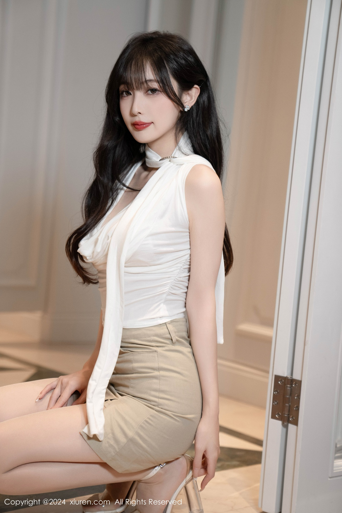 [秀人网] 2024.07.12 No.8849 林星阑 丝袜美腿  第23张