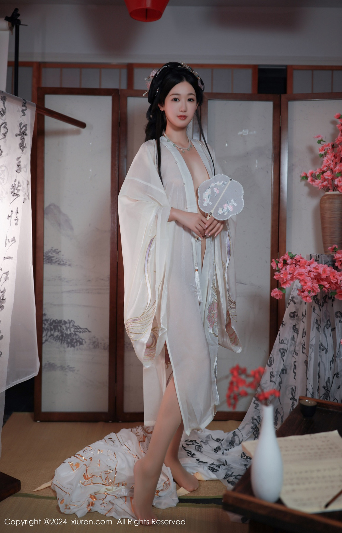 [秀人网] 2024.07.22 No.8898 唐安琪 丝袜美腿  第47张