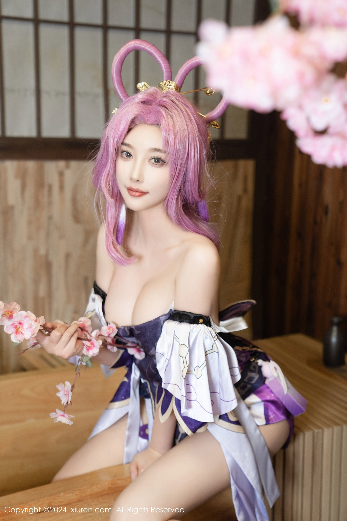 [秀人网] 2024.07.30 No.8943 杨晨晨Yome 丝袜美腿  第72张