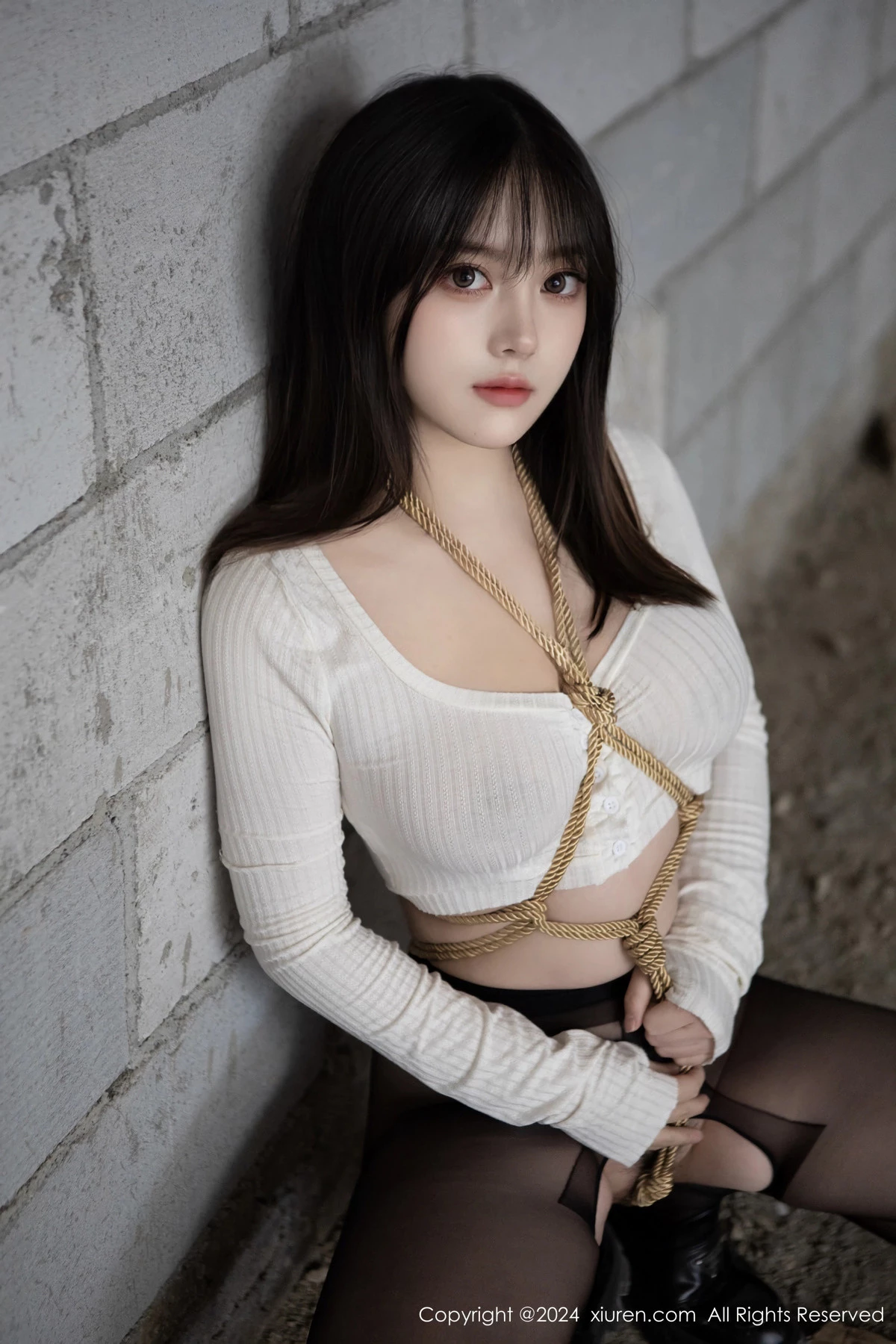 [秀人网] 2024.04.23 No.8439 豆瓣酱 美腿黑丝  第30张