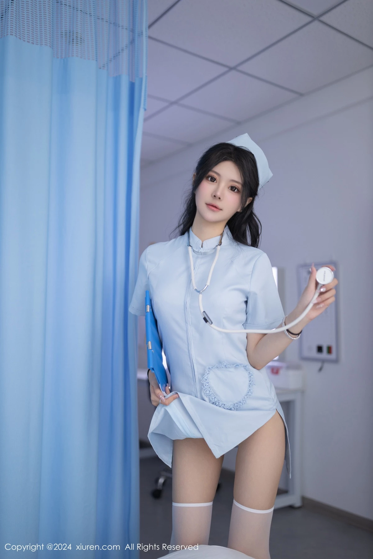 [秀人网] 2024.04.12 No.8389 幼幼 丝袜美腿  第9张