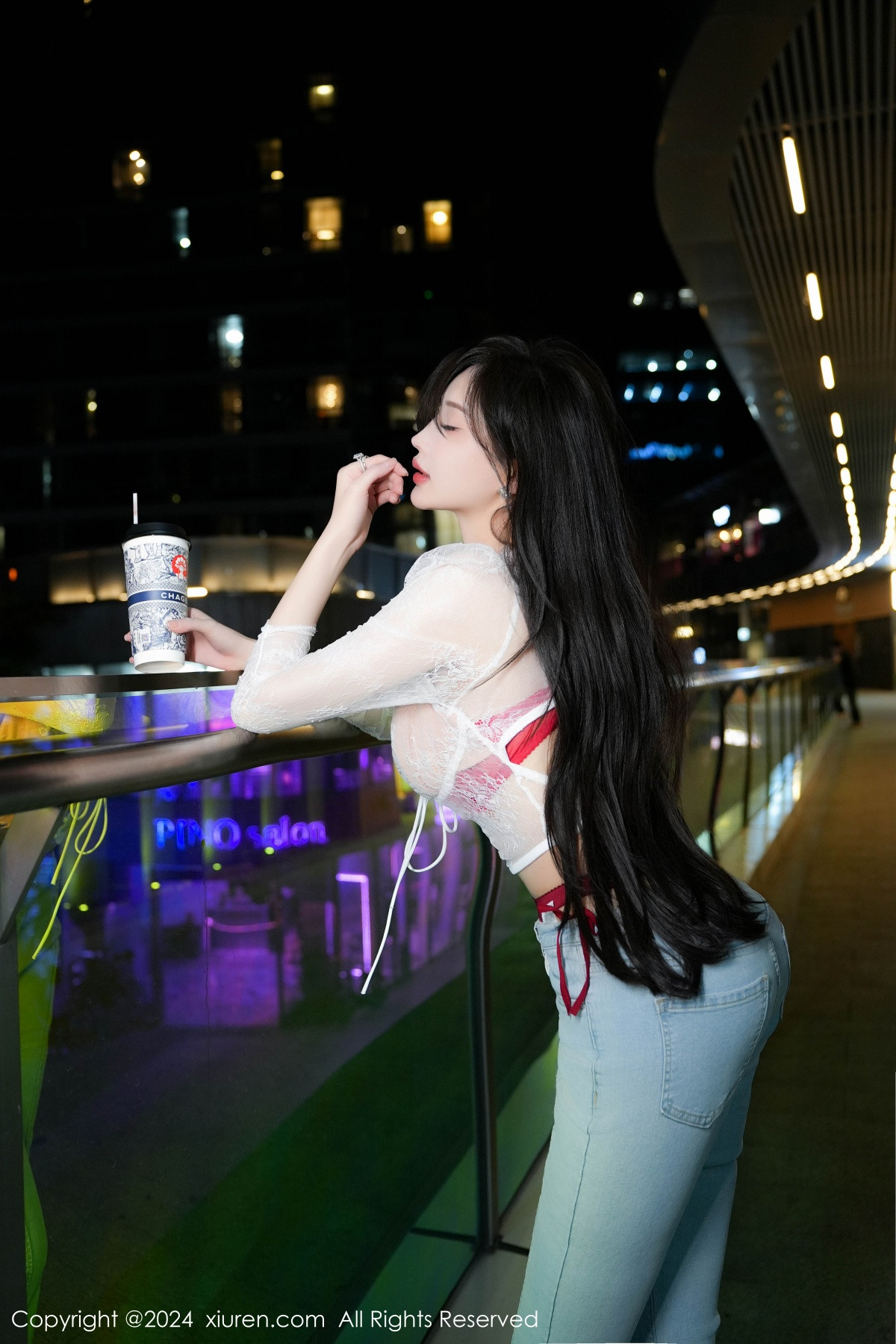 [秀人网] 2024.07.12 No.8846 Carol周妍希X 牛仔裤美腿  第10张