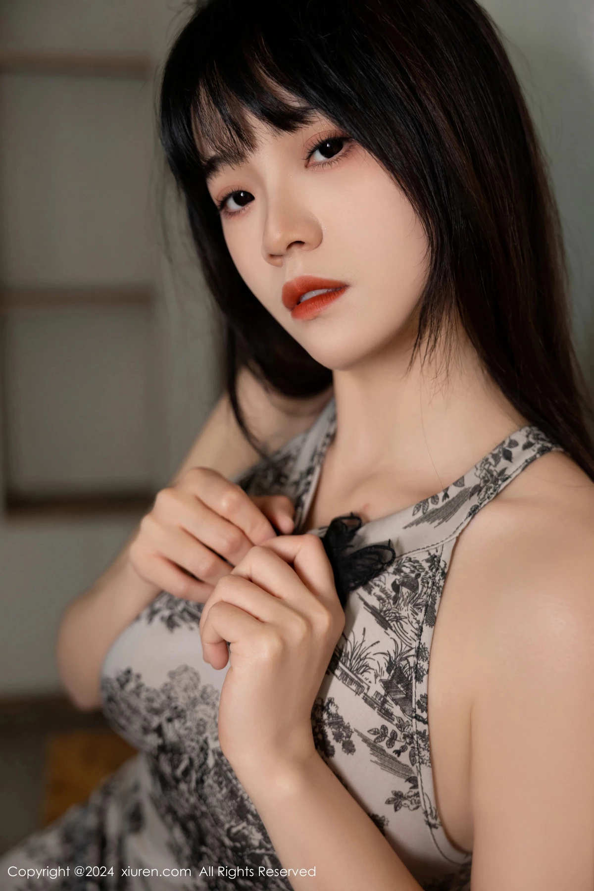 [秀人网] 2024.04.23 No.8434 唐安诺 性感美腿  第10张