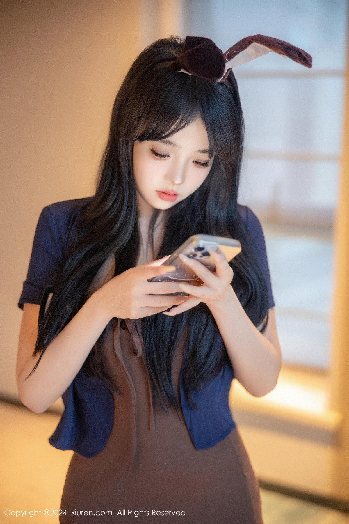 [秀人网] 2024.08.29 No.9083 黎秋秋 美腿黑丝  第58张