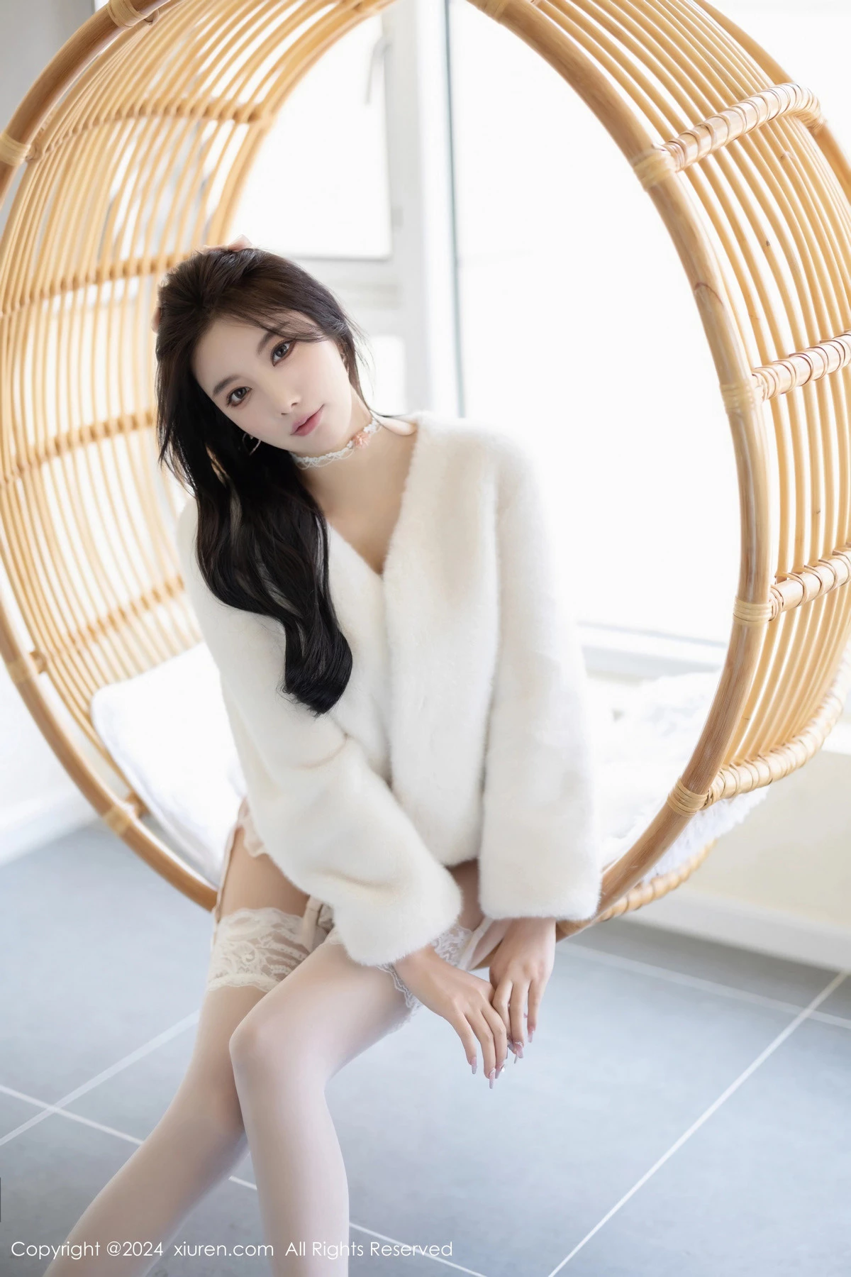 [秀人网] 2024.05.20 No.8570 杨晨晨Yome 美腿丝袜
