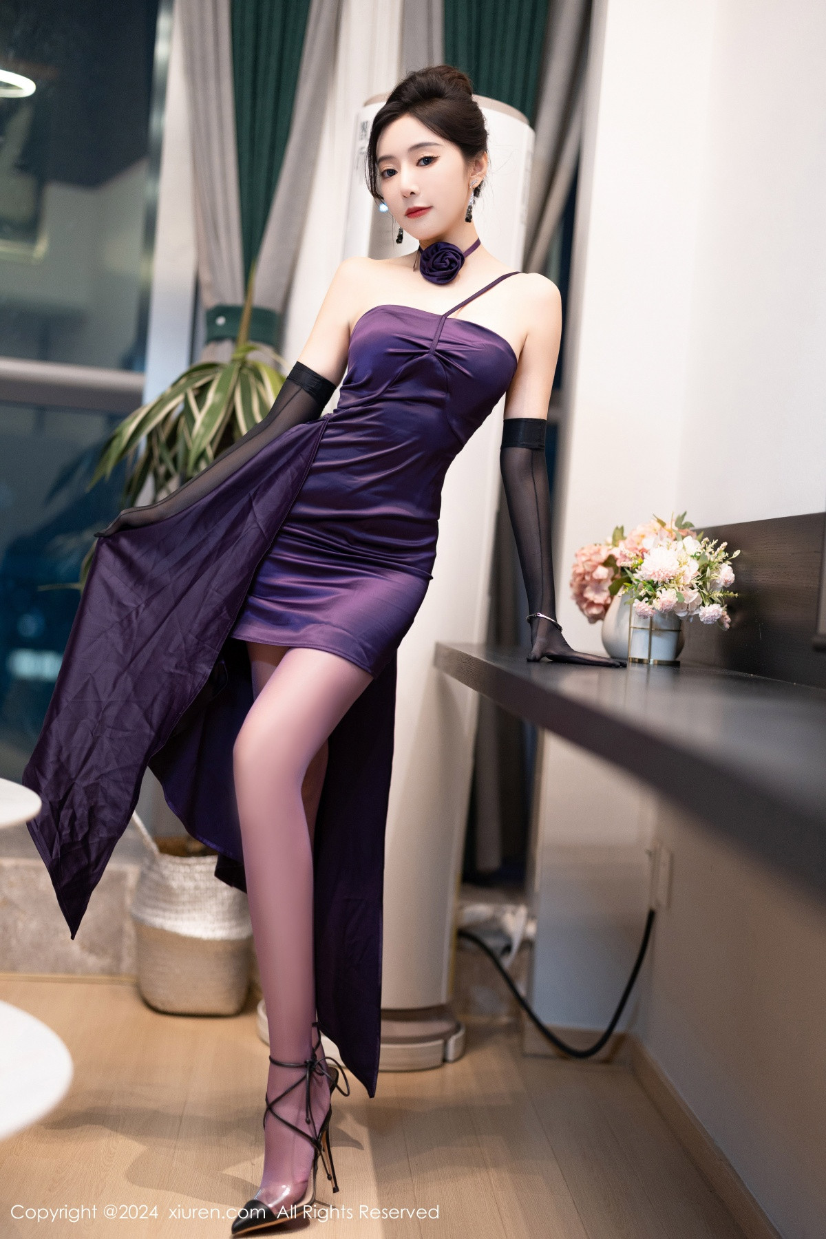 [秀人网] 2024.06.13 No.8698 王馨瑶yanni 丝袜美腿  第40张