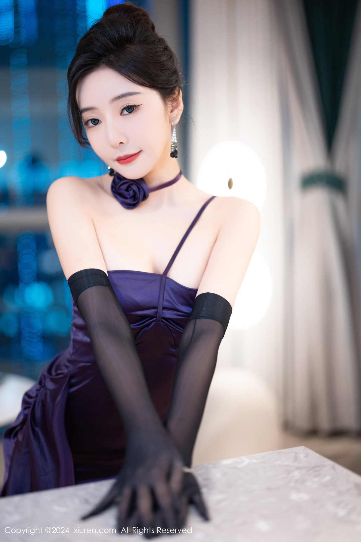 [秀人网] 2024.06.13 No.8698 王馨瑶yanni 丝袜美腿  第45张