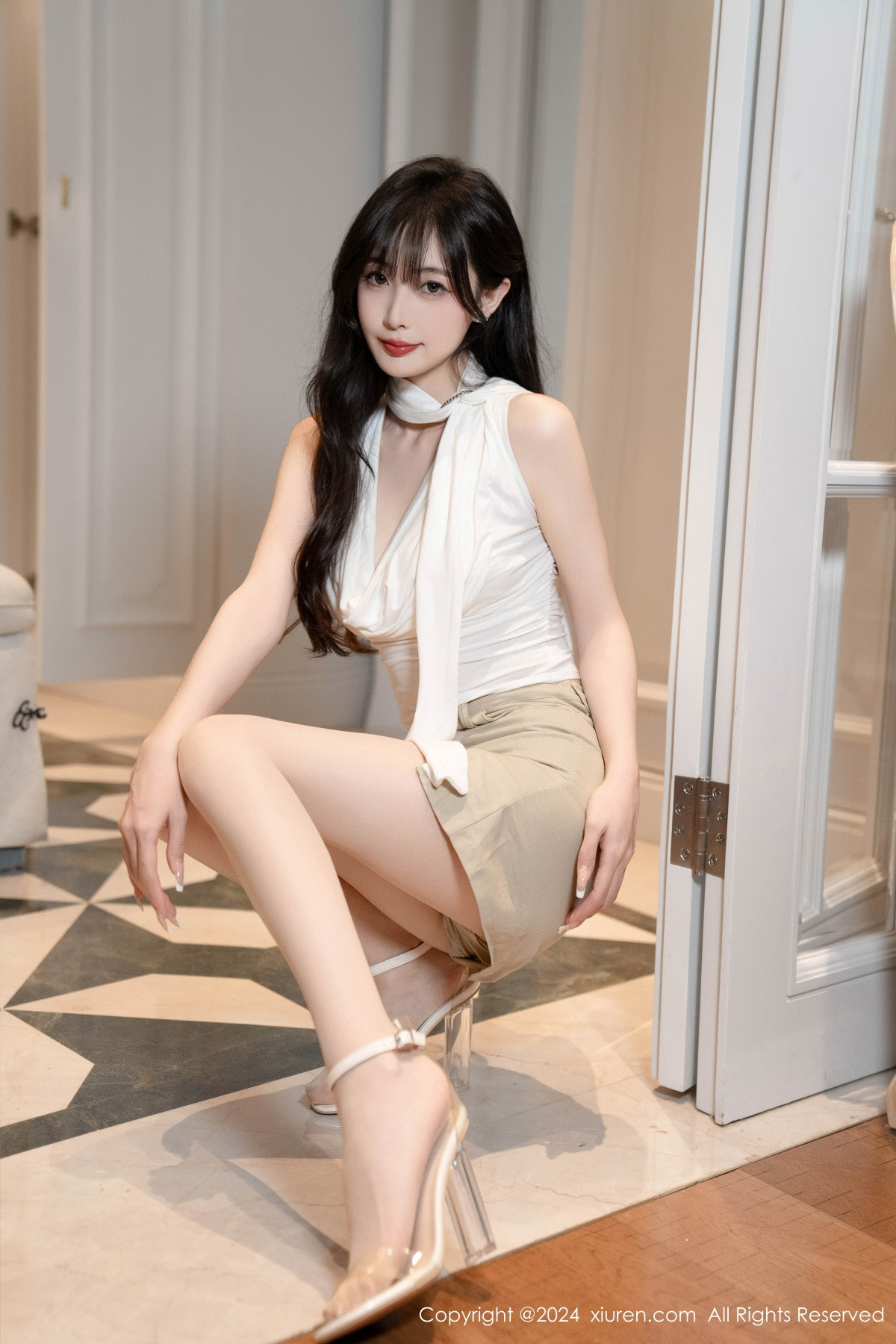 [秀人网] 2024.07.12 No.8849 林星阑 丝袜美腿  第27张
