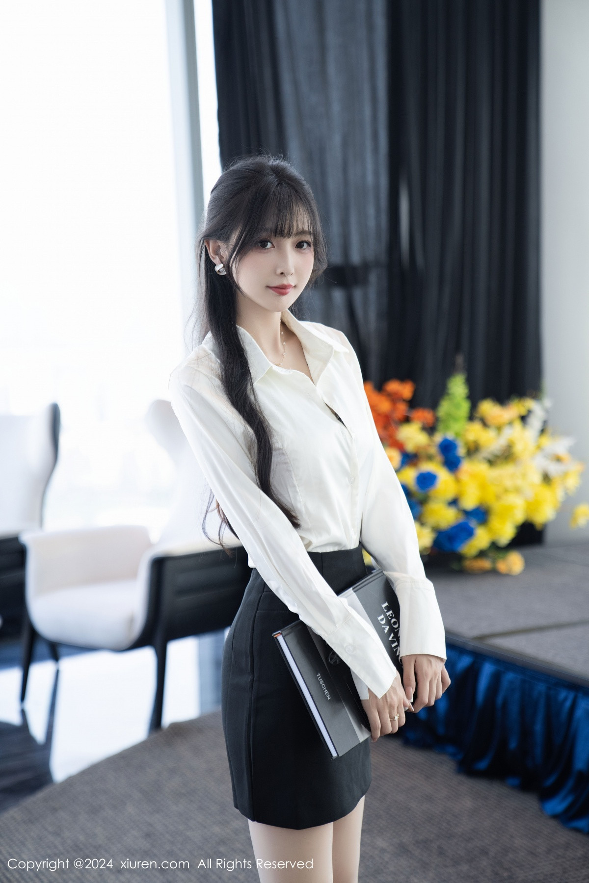 [秀人网] 2024.09.30 No.9237 林星阑 黑丝美腿  第11张