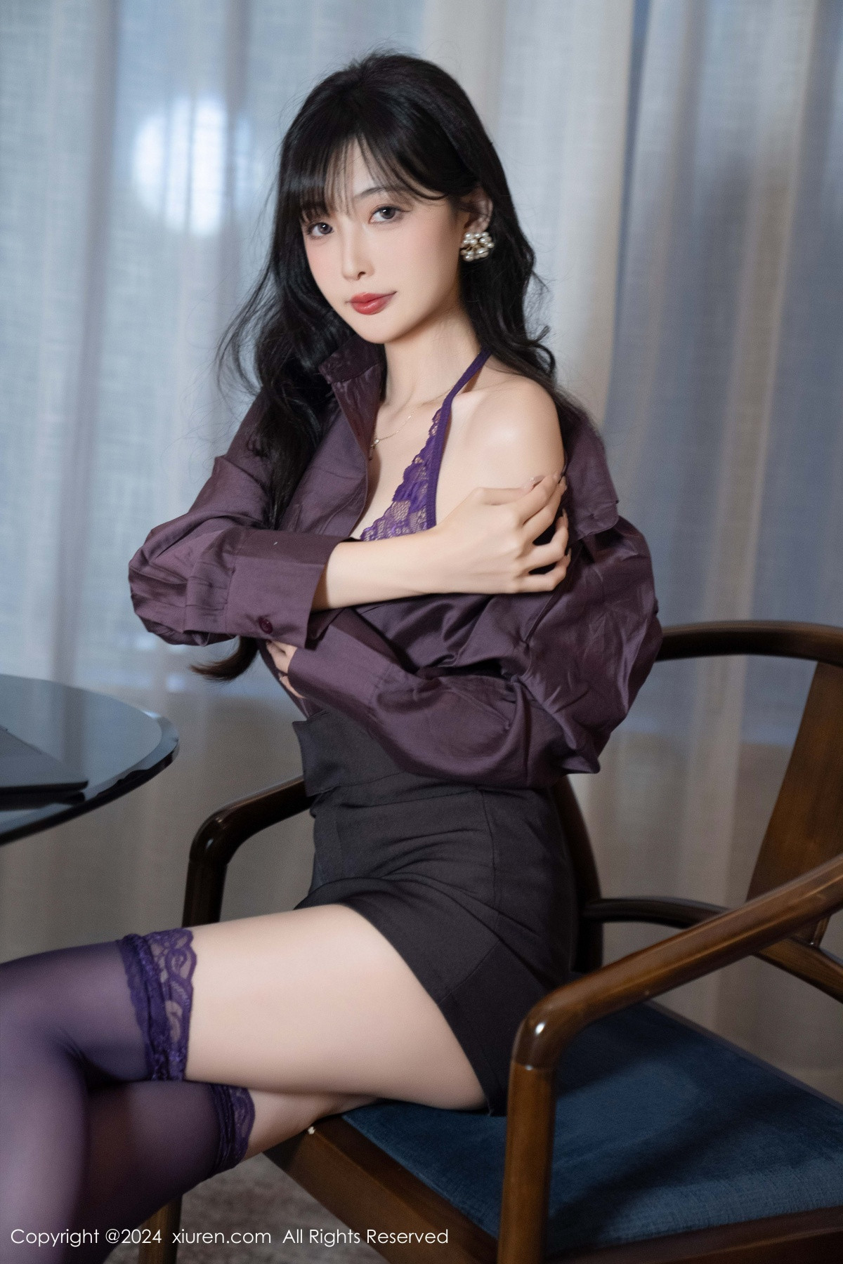 [秀人网] 2024.11.11 No.9428 林星阑 丝袜美腿  第39张