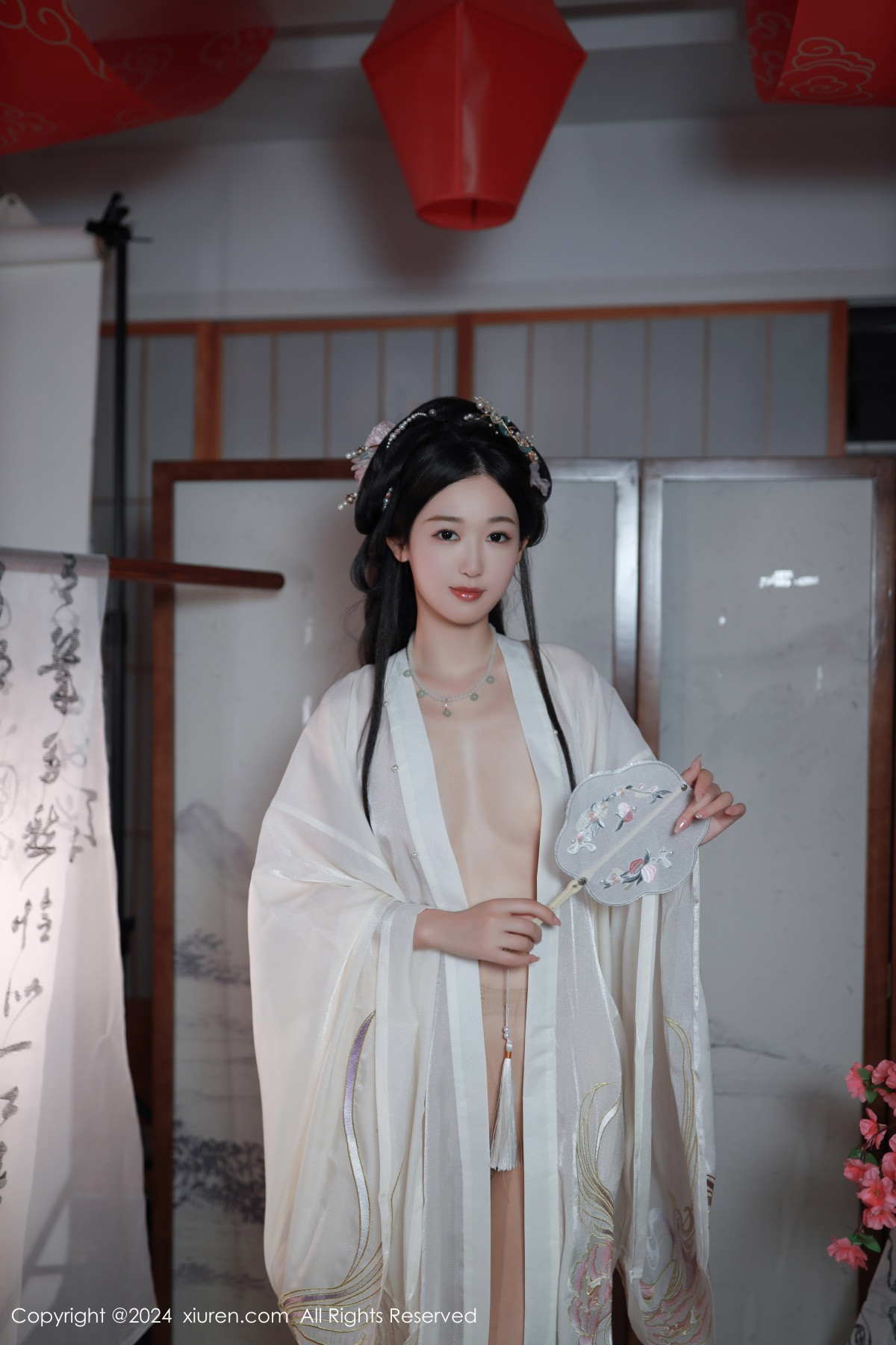 [秀人网] 2024.07.22 No.8898 唐安琪 丝袜美腿  第48张