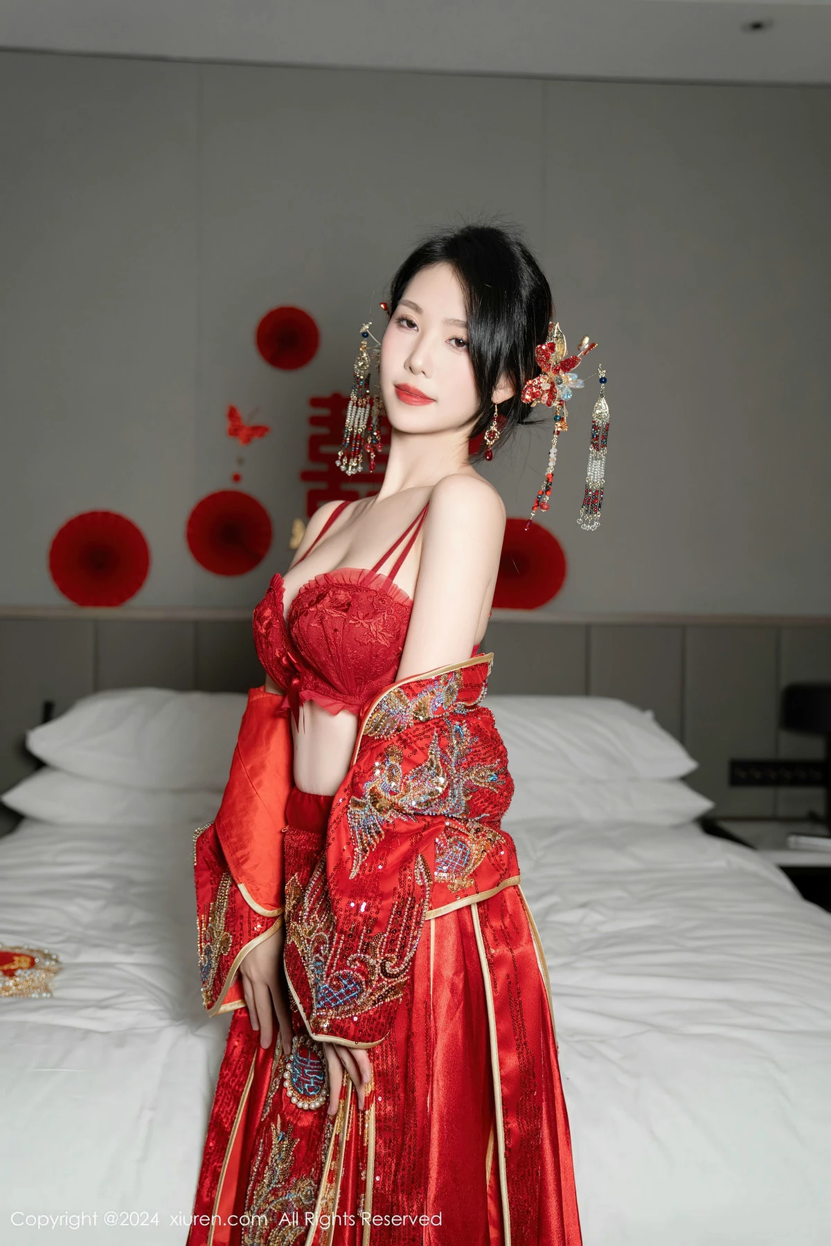 [秀人网] 2024.04.11 No.8376 利世 美腿丝袜  第56张