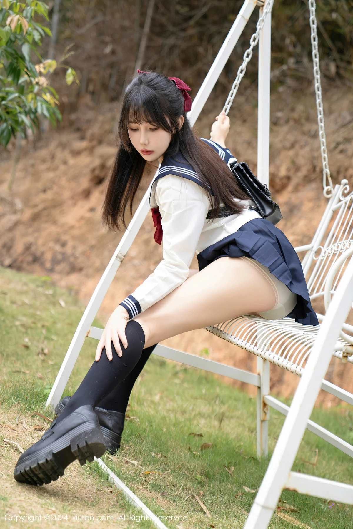 [秀人网] 2024.04.10 No.8365 波巧酱 性感美腿  第31张