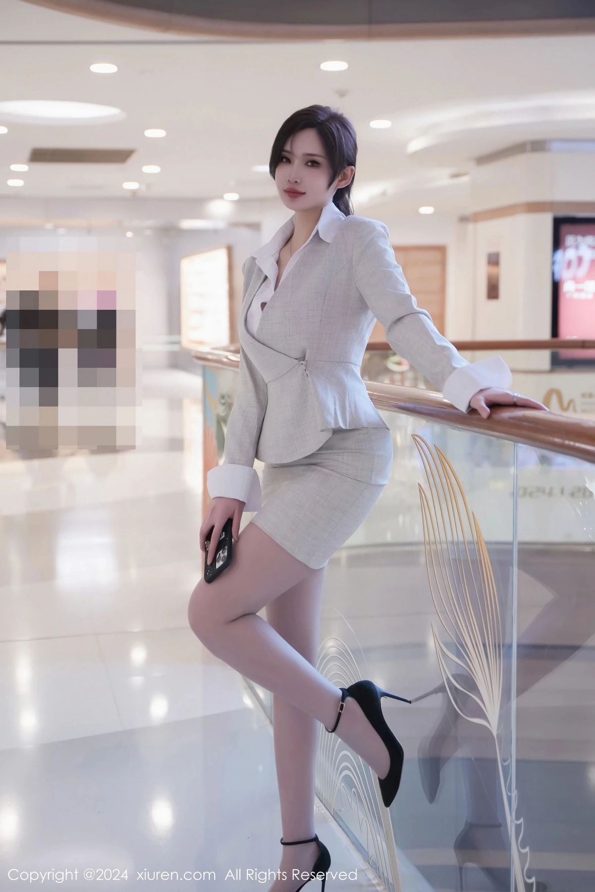 [秀人网] 2024.04.24 No.8444 Carol周妍希X 丝袜美腿  第6张