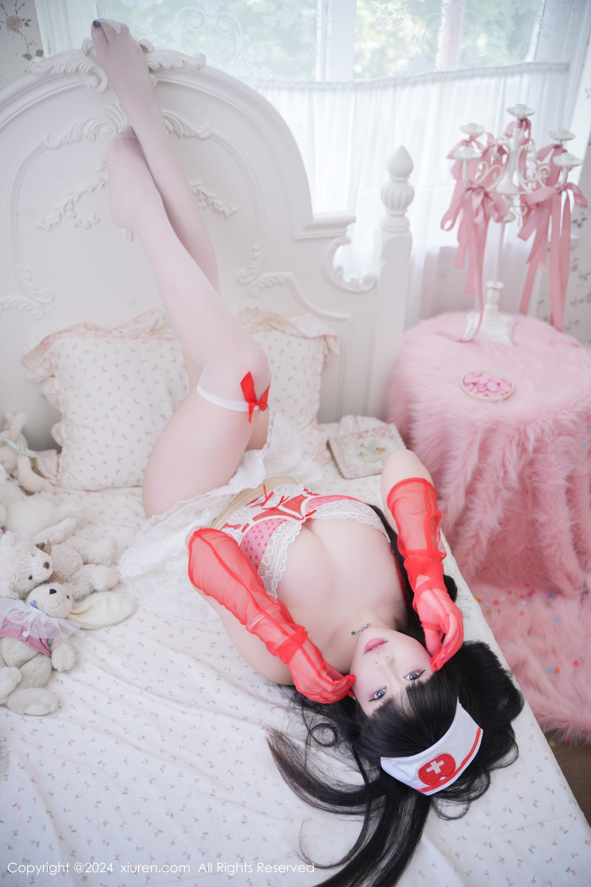 [秀人网] 2024.09.19 No.9177 mini米妮 丝袜美臀  第9张