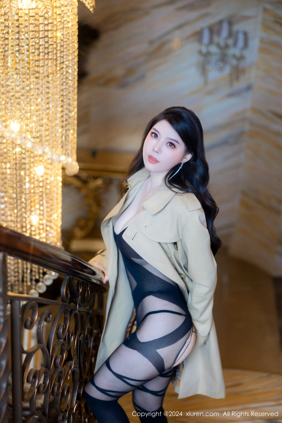 [秀人网] 2024.06.24 No.8747 白茹雪abby 情趣内衣  第13张