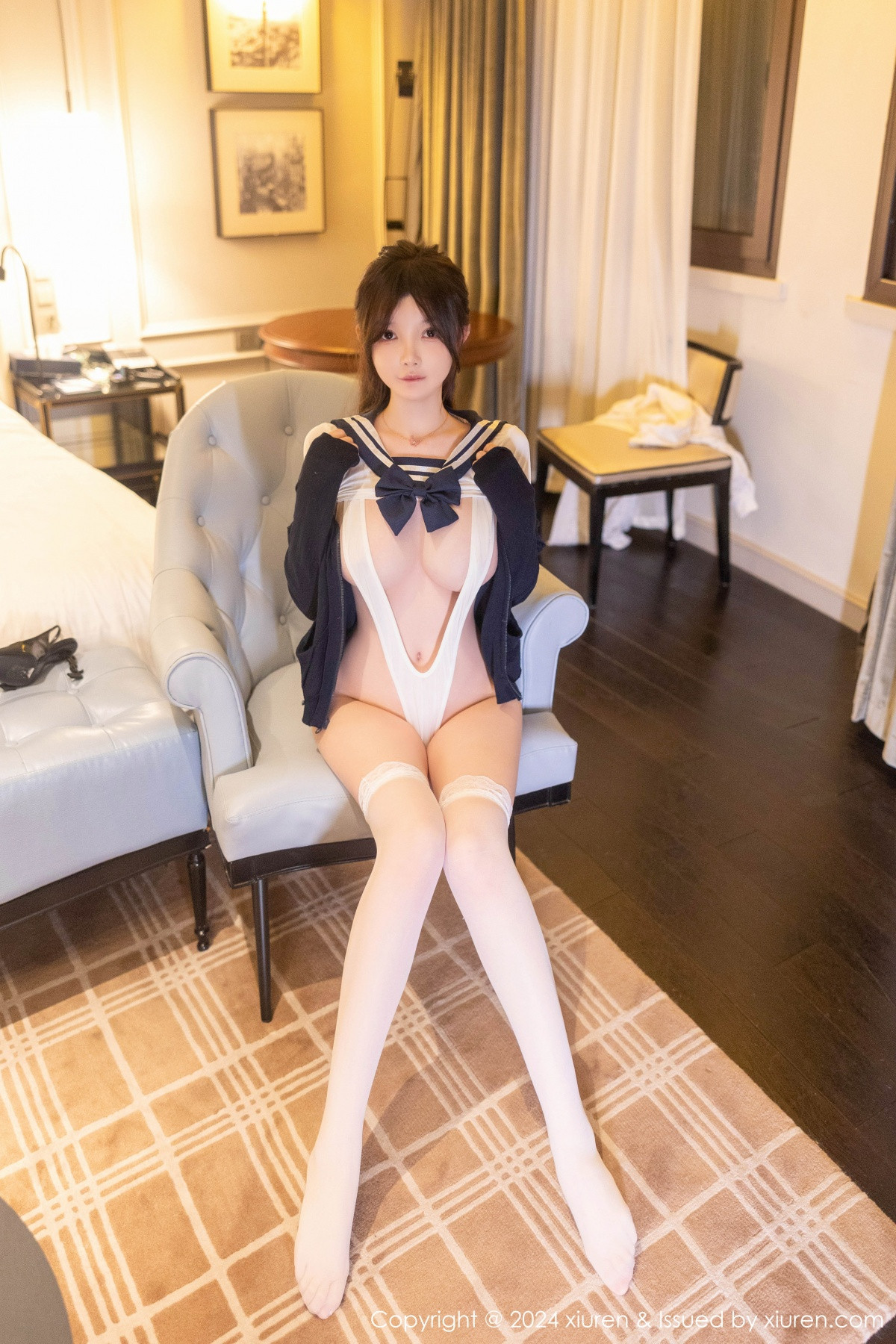 [秀人网] 2024.10.21 No.9315 糯美子MINIbabe 丝袜美臀  第67张