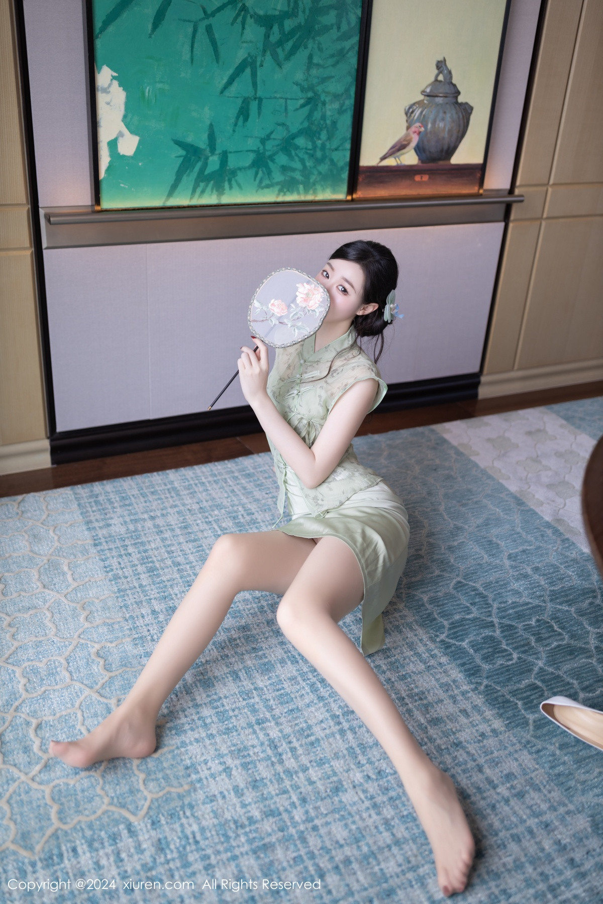 [秀人网] 2024.09.06 No.9124 小逗逗 丝袜美腿  第7张