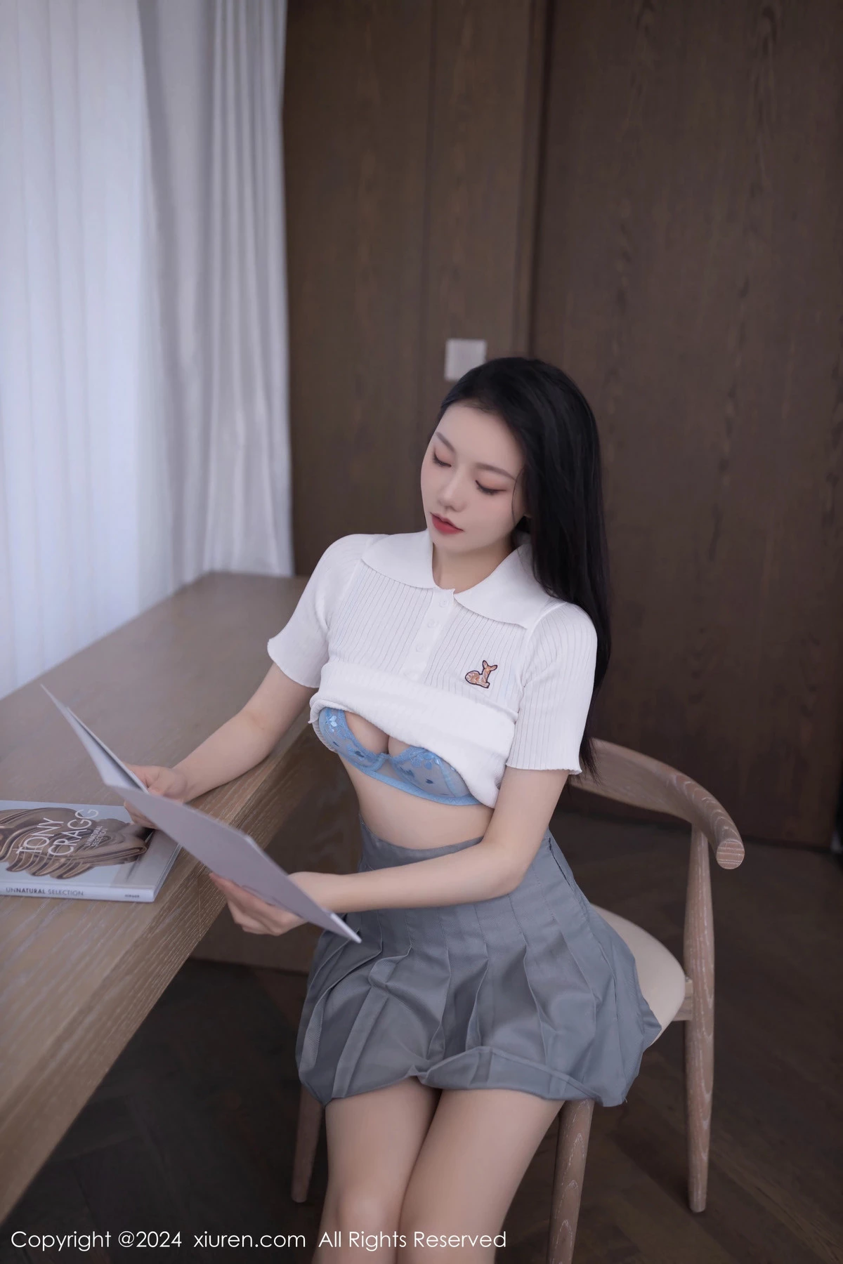 [秀人网] 2024.06.04 No.8649 安然anran 美腿短裙  第14张