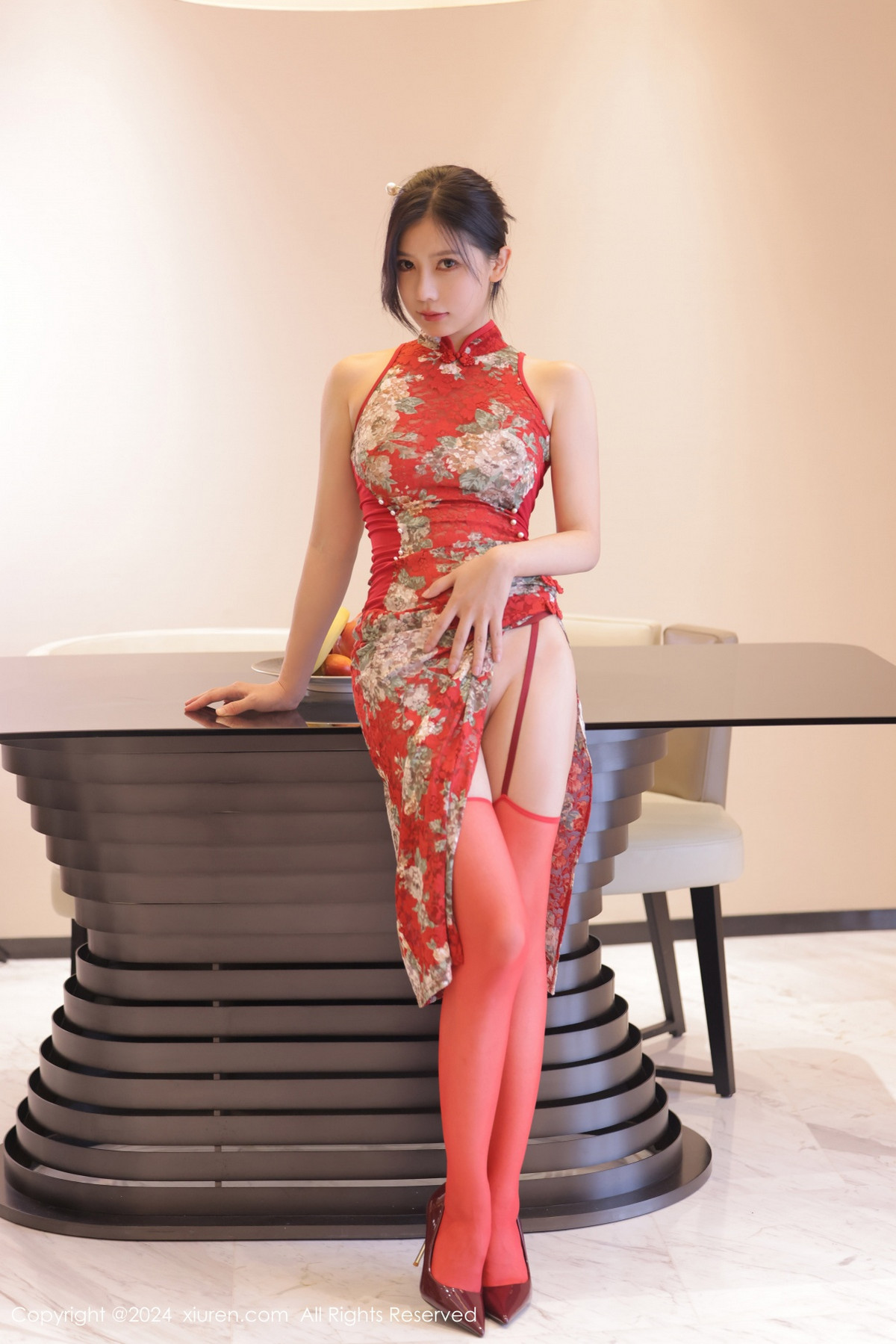 [秀人网] 2024.07.17 No.8871 尹甜甜 丝袜美腿  第87张