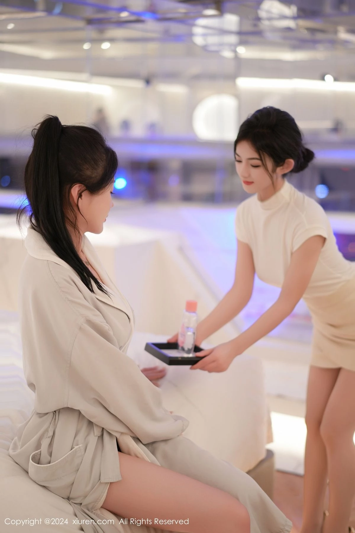 [秀人网] 2024.04.07 No.8350 林幼一 模特合集  第10张