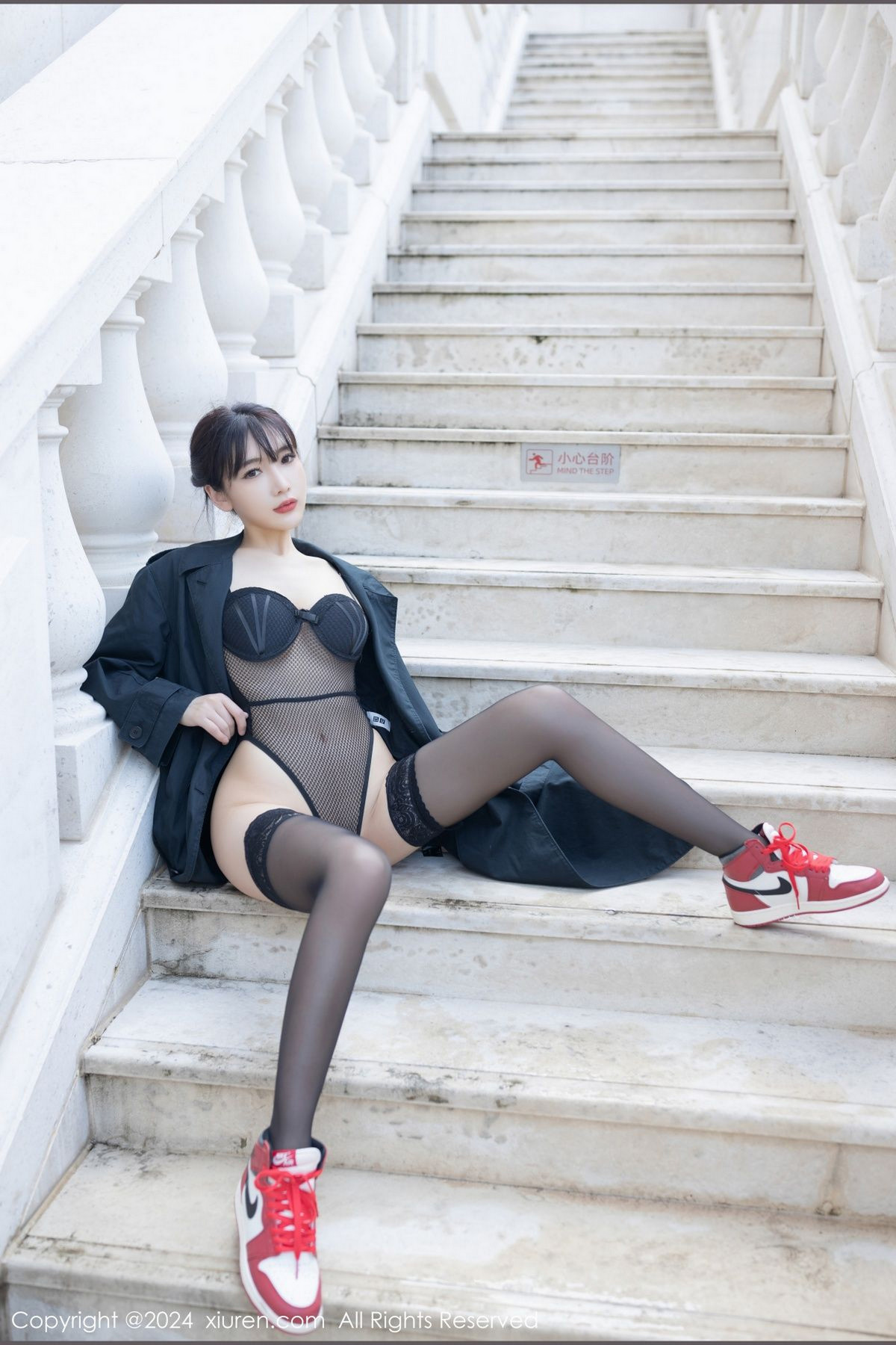 [秀人网] 2024.07.11 No.8844 陆萱萱 黑丝美腿  第68张