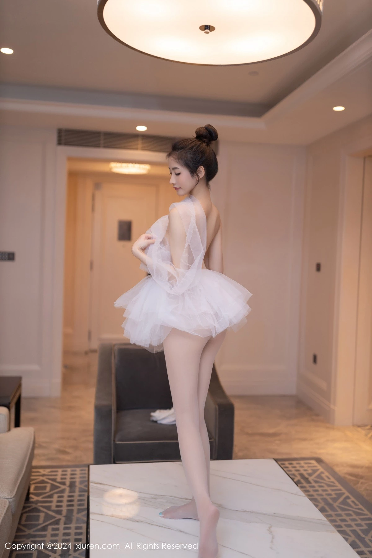[秀人网] 2024.06.05 No.8657 鱼尾fish 丝袜美腿  第46张