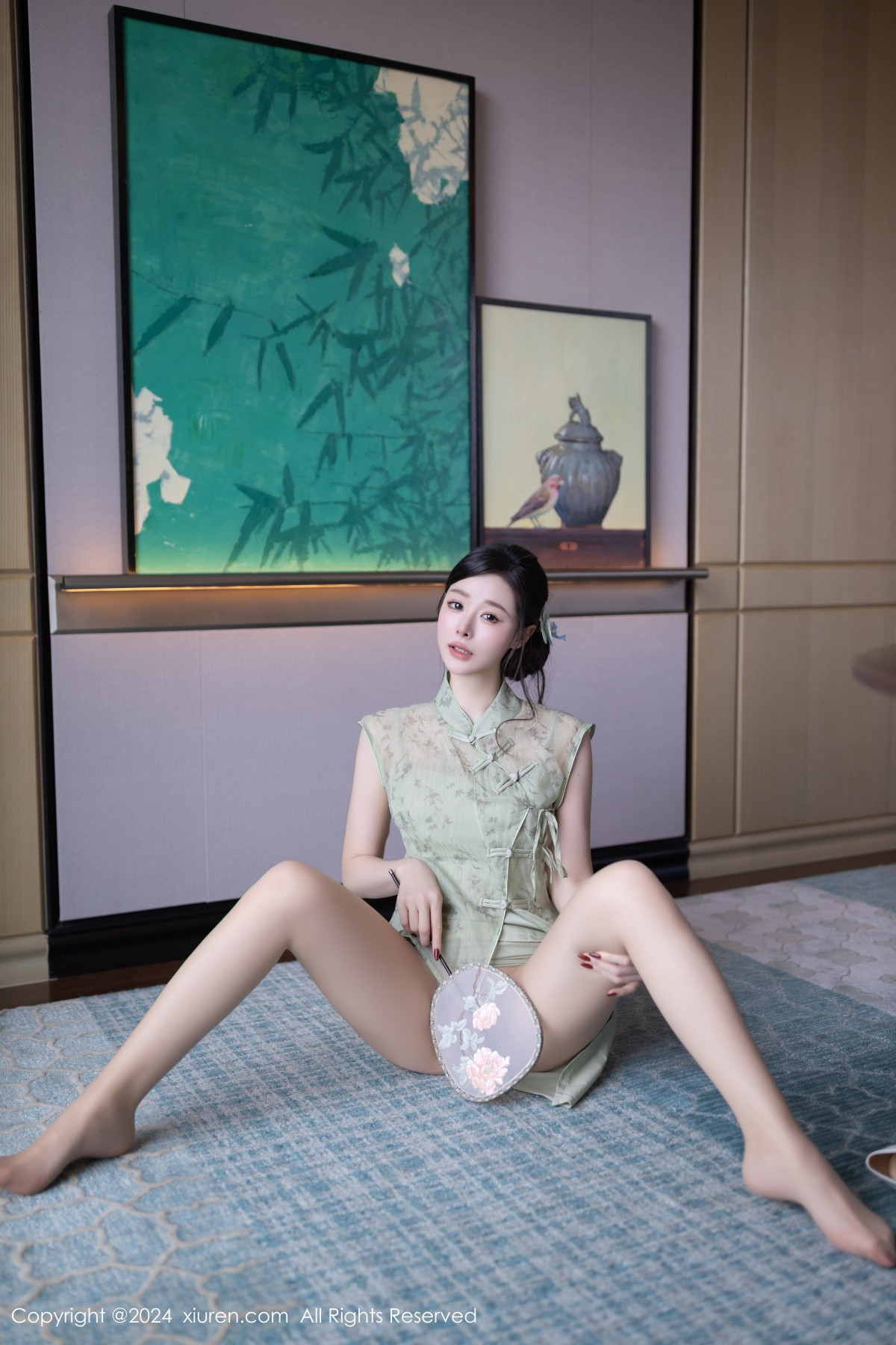 [秀人网] 2024.09.06 No.9124 小逗逗 丝袜美腿  第6张