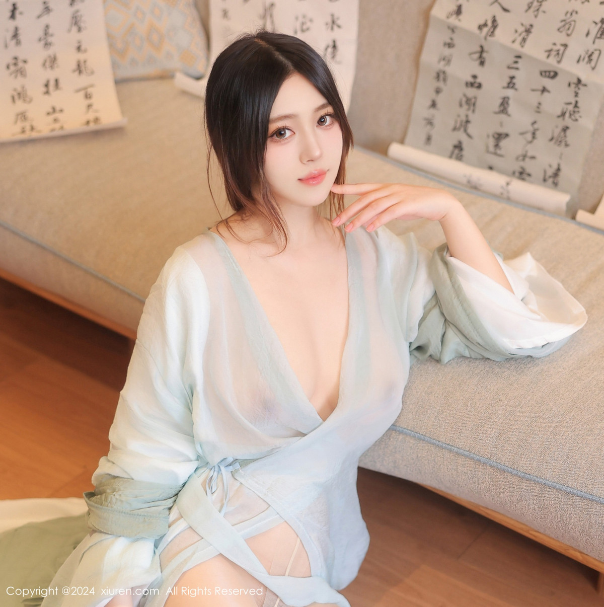 [秀人网] 2024.07.30 No.8937 蛋蛋宝 丝袜美腿  第45张