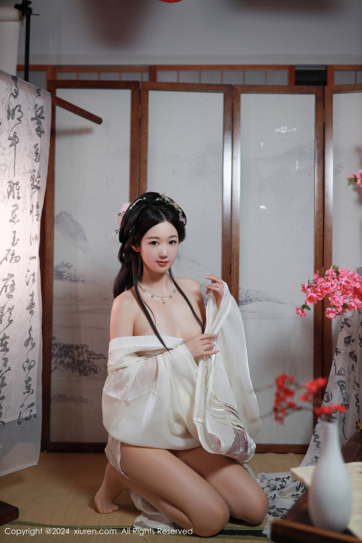 [秀人网] 2024.07.22 No.8898 唐安琪 丝袜美腿  第60张