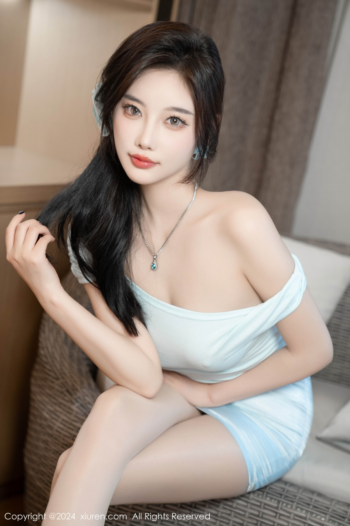 [秀人网] 2024.08.02 No.8960 杨晨晨Yome 丝袜美腿  第39张